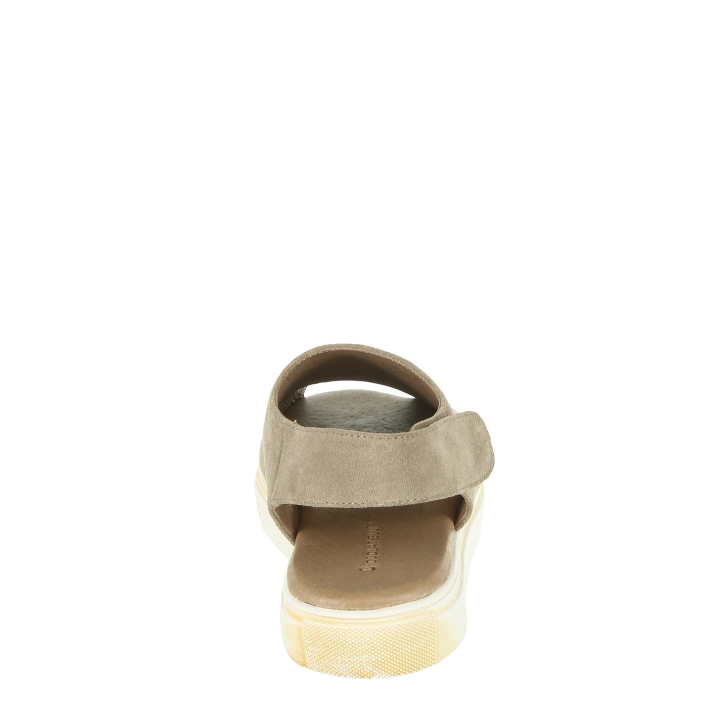 Peltz Shoes Women's Chocolate Blu Neila Sandal TAUPE SUEDE NEILA-TAUPE