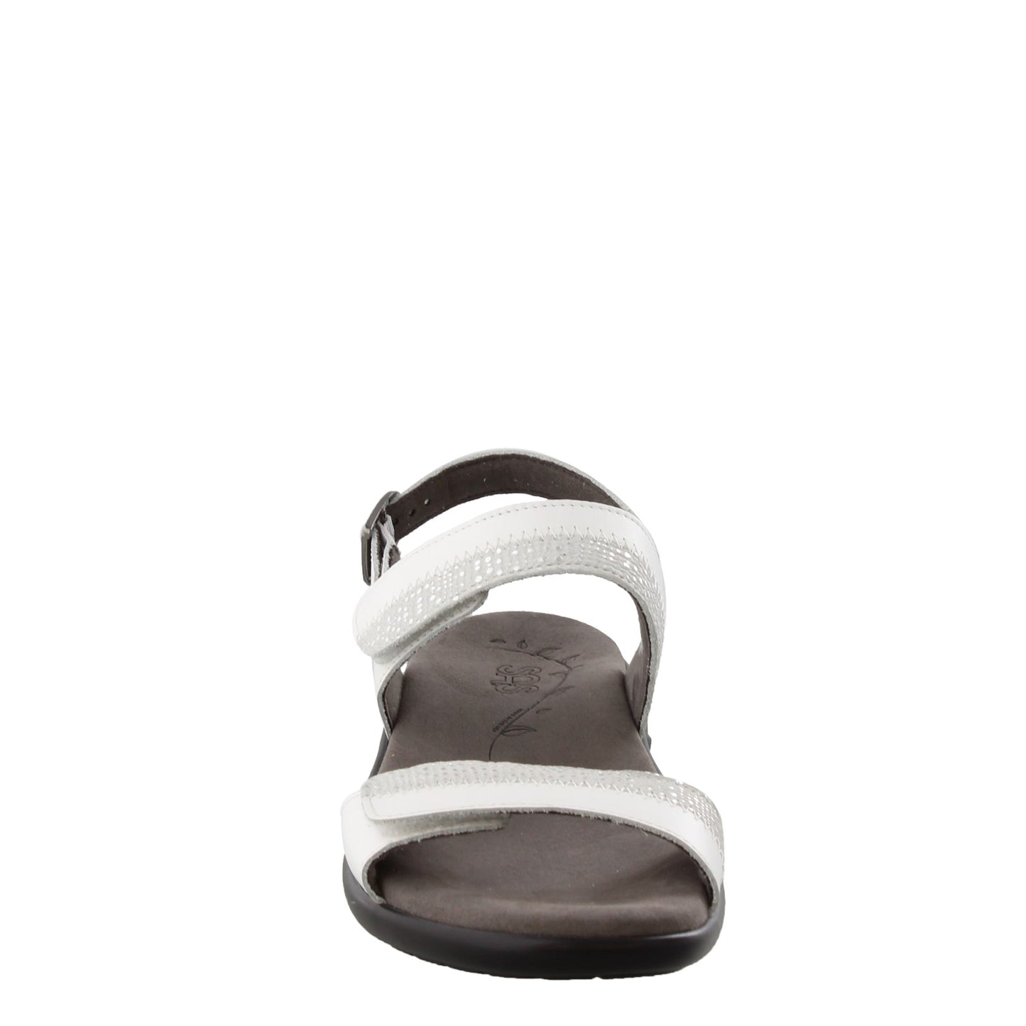 Peltz Shoes Women's SAS Nudu Sandal WHITE NUDU WHITE