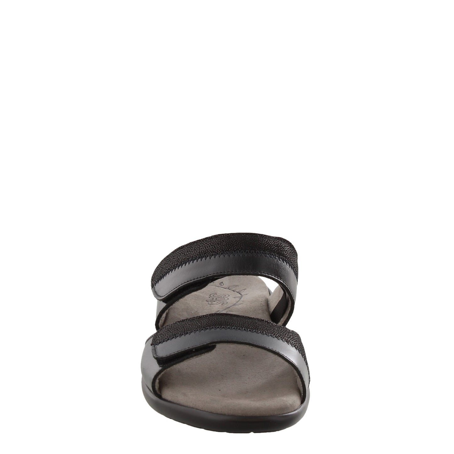Peltz Shoes Women's SAS Nudu Slide Sandal Midnight NUDUSLIDE MID