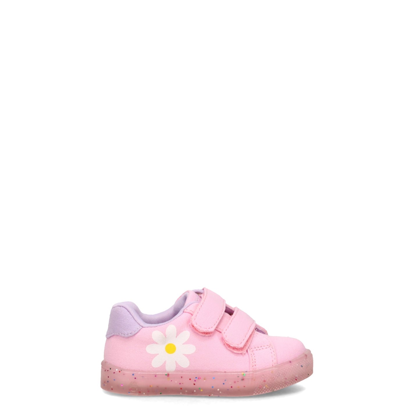 Peltz Shoes Girl's Oomphies Lena Sneaker - Toddler & Little Kid PINK OK2226G-PINK