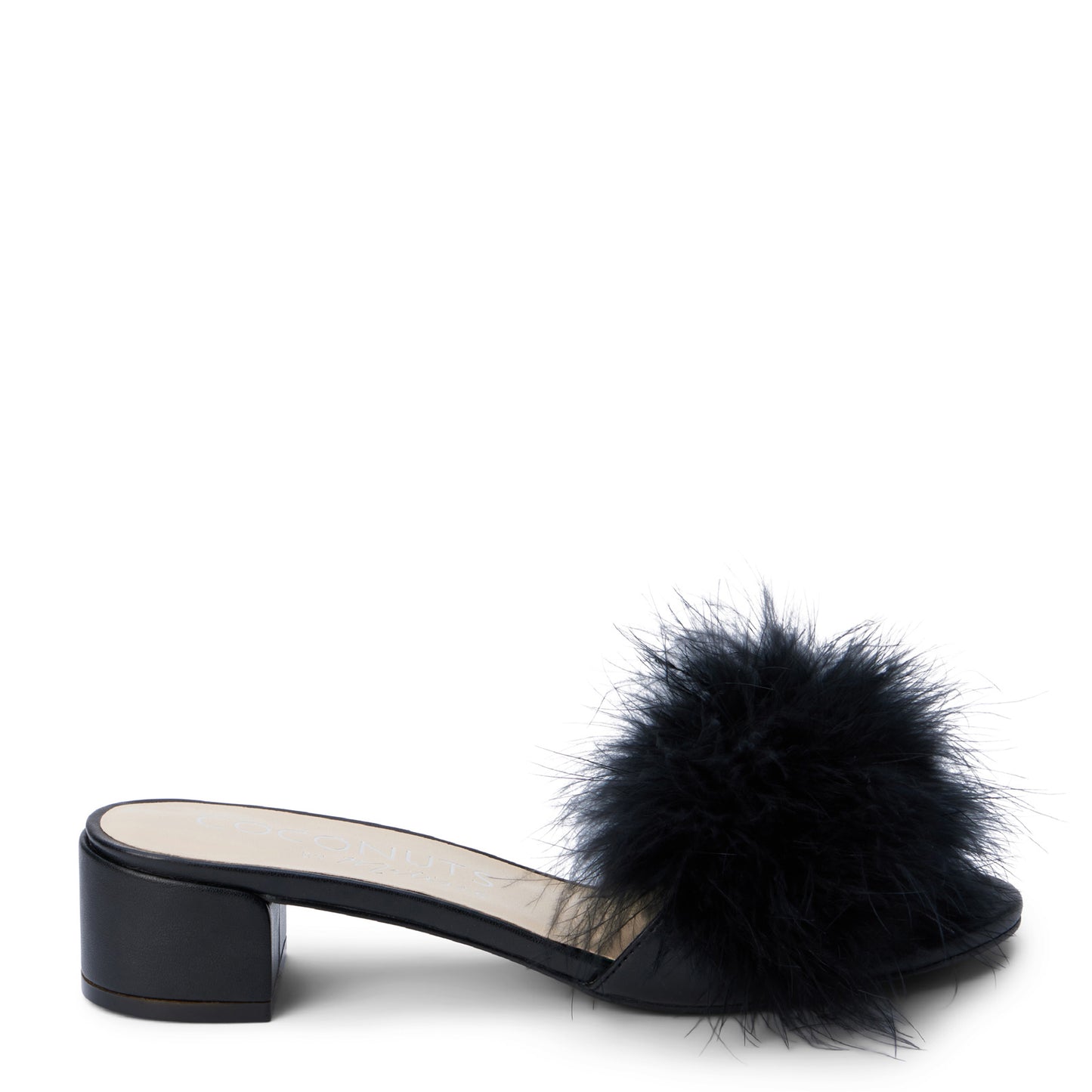 Peltz Shoes Coconuts by Matisse Olivia Slide BLACK OLIVIA BLACK