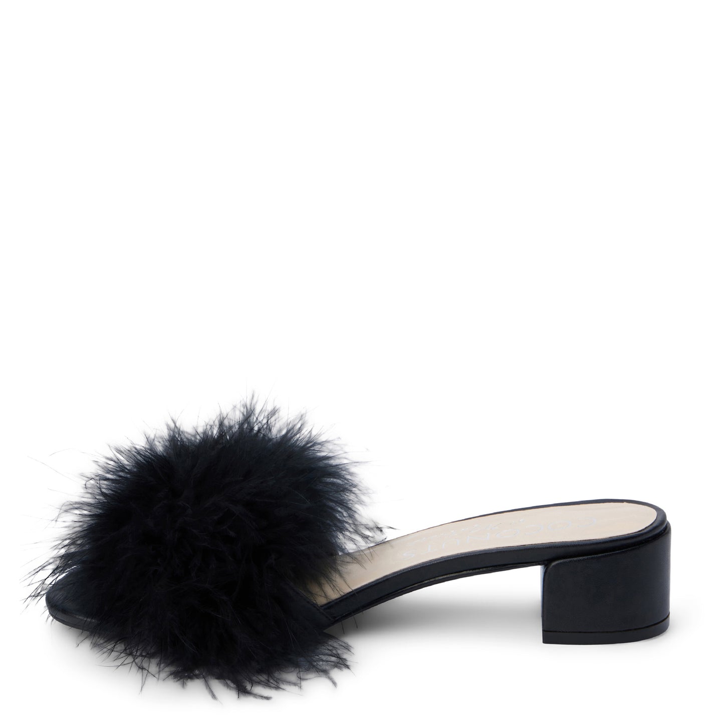 Peltz Shoes Coconuts by Matisse Olivia Slide BLACK OLIVIA BLACK