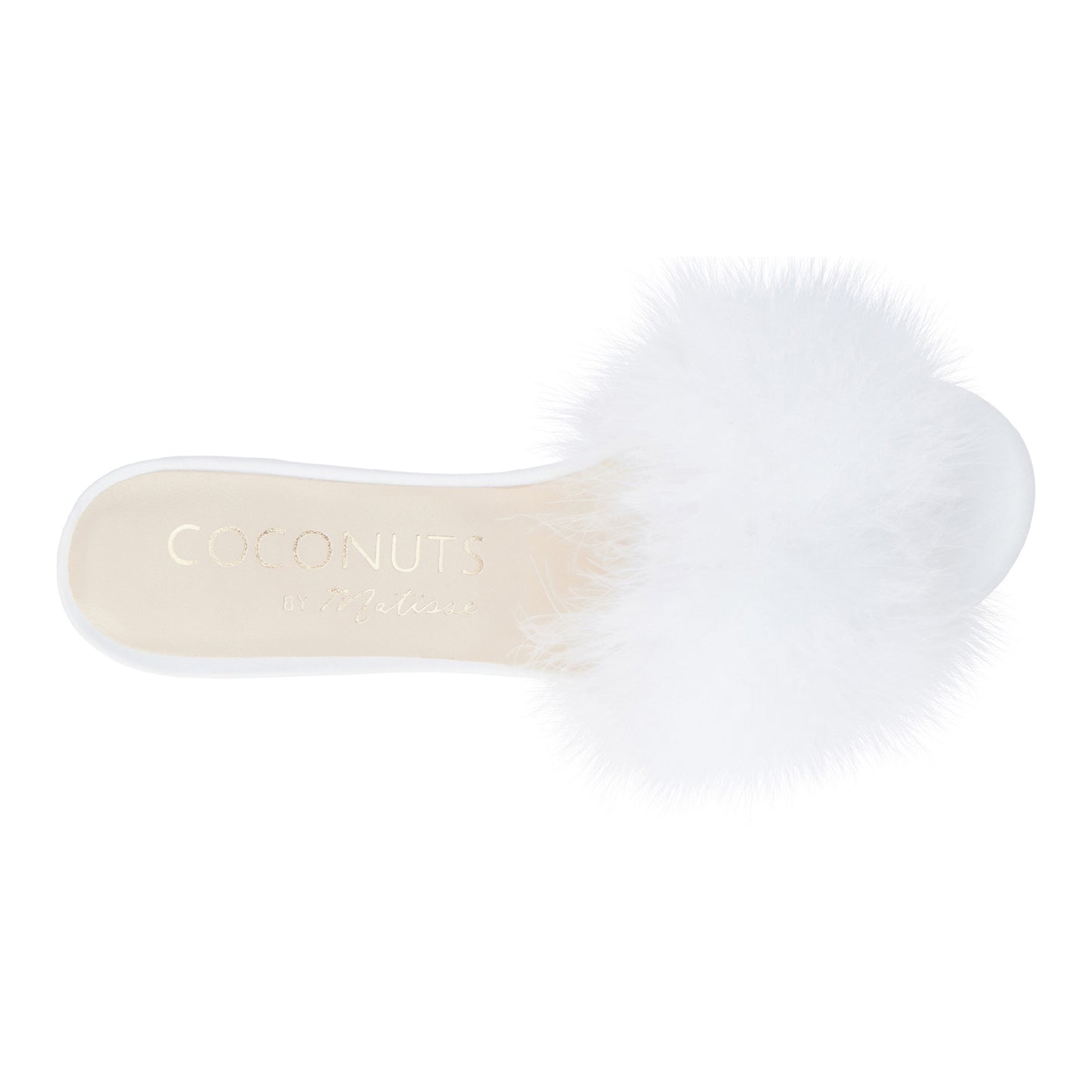 Peltz Shoes Coconuts by Matisse Olivia Slide WHITE OLIVIA WHITE