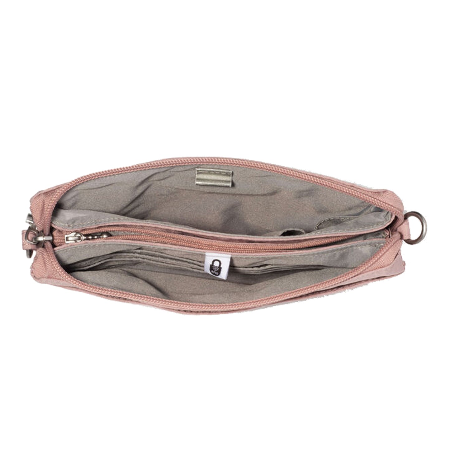 Peltz Shoes Baggallini The Only Mini Bag WOOD ROSE OMC761-WOOD ROSE