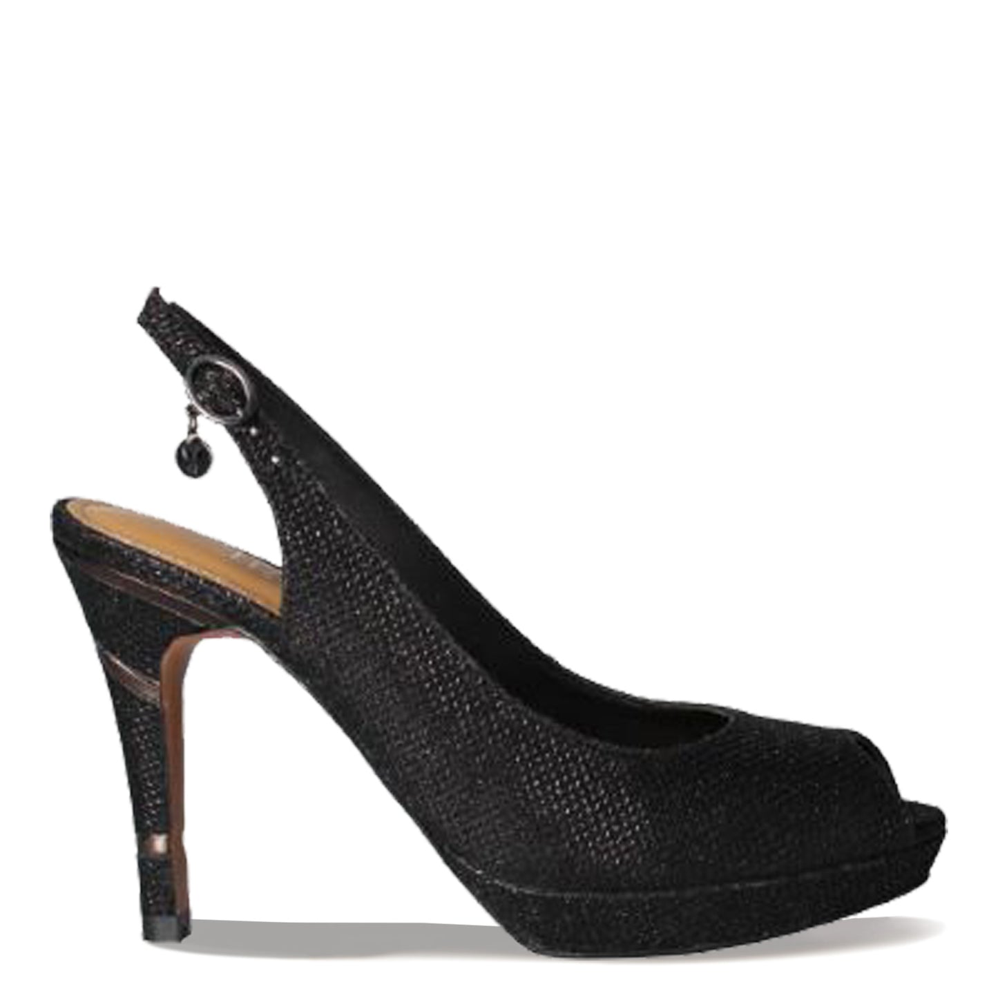 Peltz Shoes Women's J Renee Onille Pump Black Patent ONILLE-BLACK