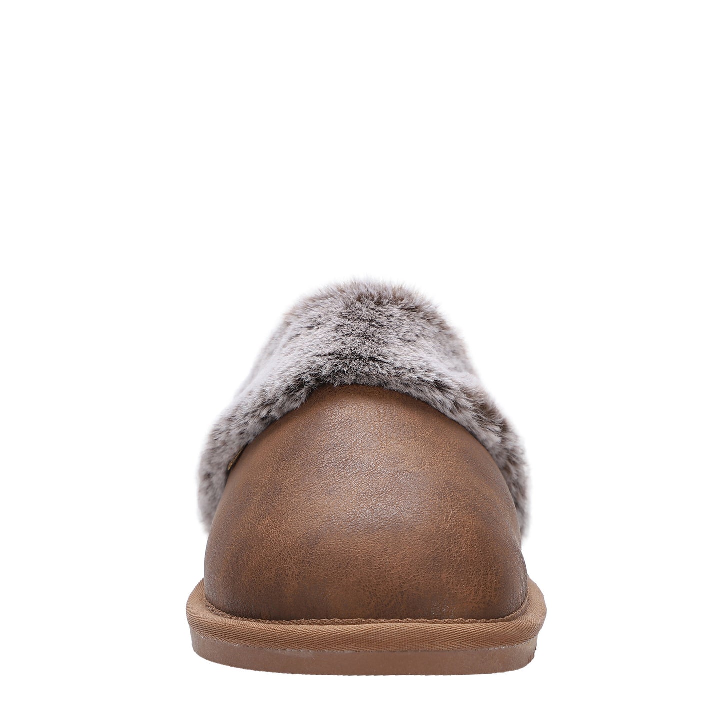 Peltz Shoes Women's Lamo Ladies Scuff Slipper Waxed Chestnut P003W-WCNT