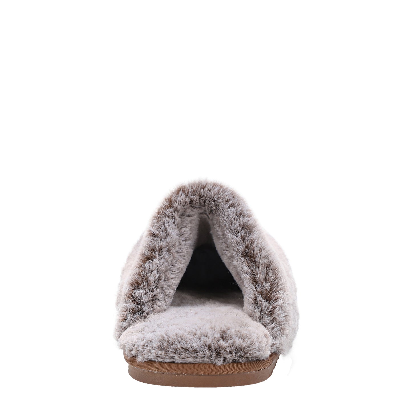 Peltz Shoes Women's Lamo Ladies Scuff Slipper Waxed Chestnut P003W-WCNT
