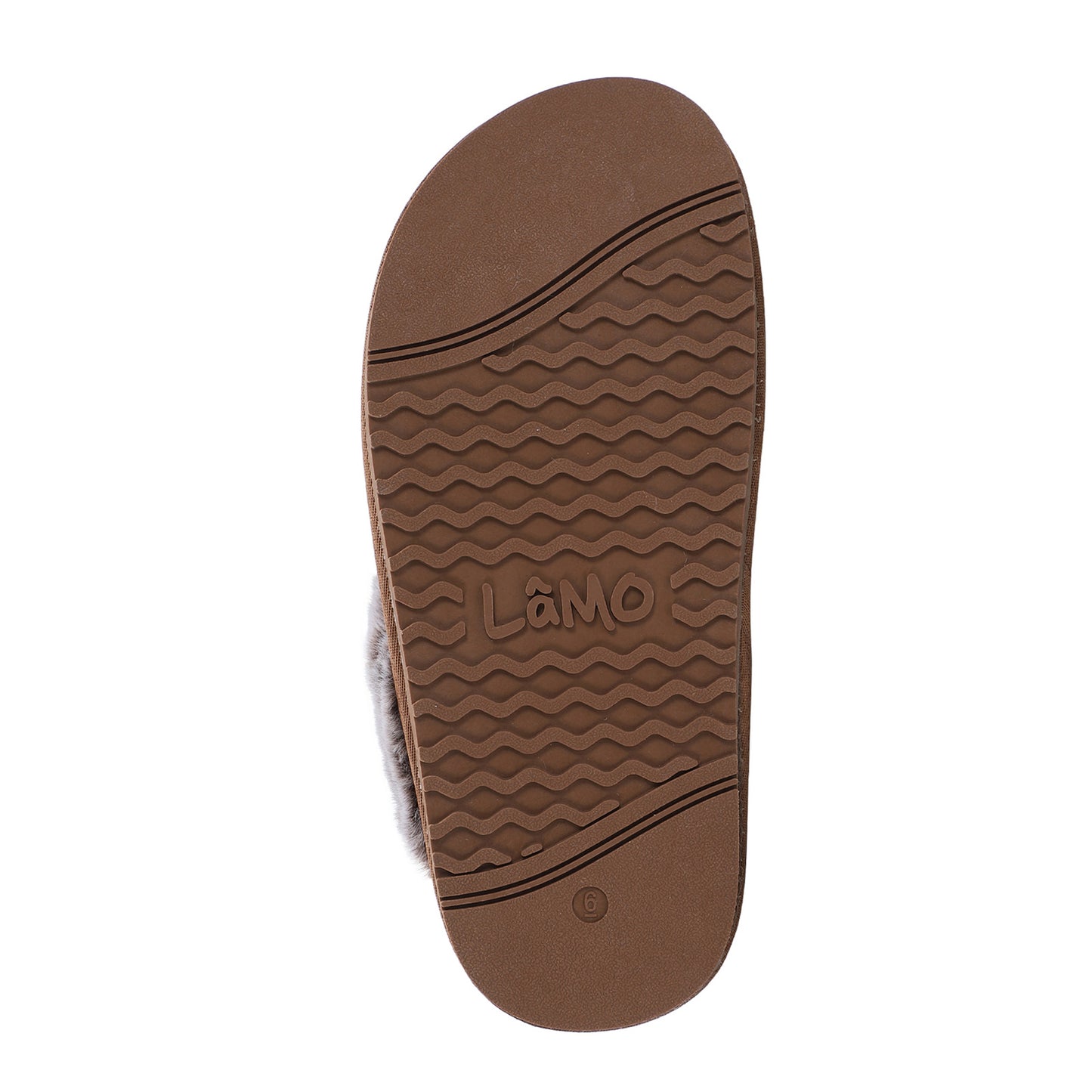 Peltz Shoes Women's Lamo Ladies Scuff Slipper Waxed Chestnut P003W-WCNT