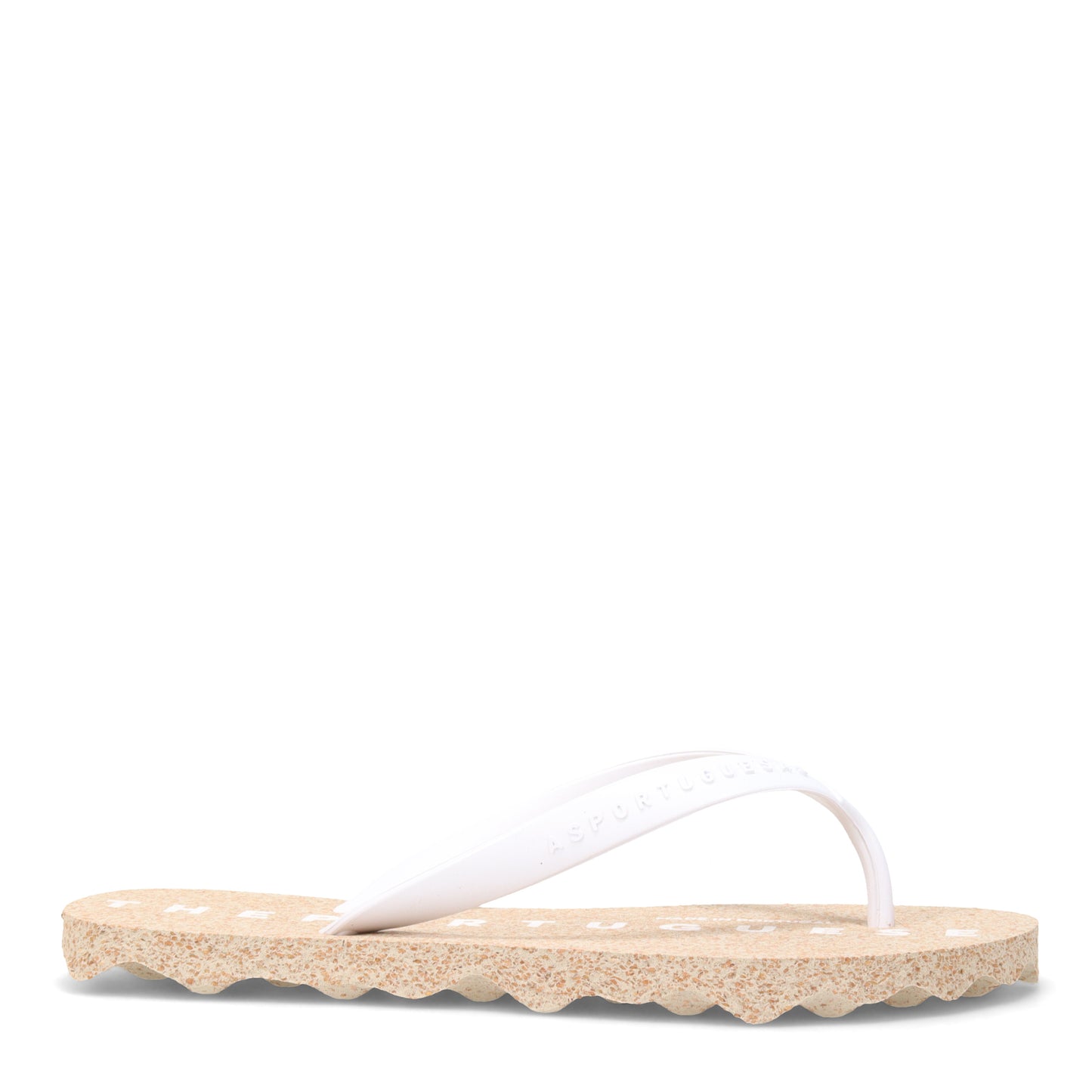 Peltz Shoes Women's Asportuguesas Base Sandal NATURAL / WHITE P018109-000
