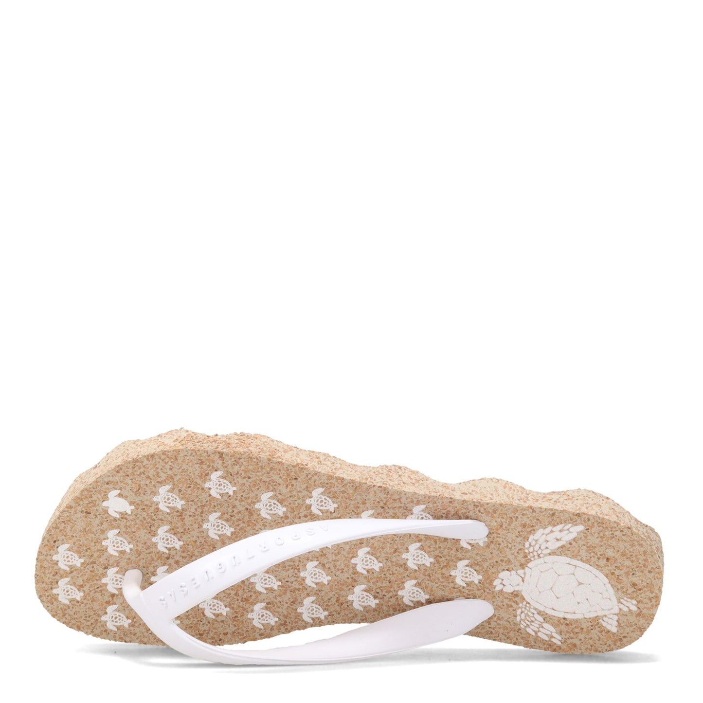 Peltz Shoes Women's Asportuguesas Turtle Sandal NATURAL P018112-000