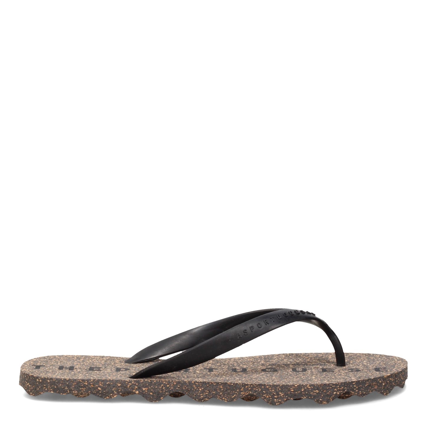 Peltz Shoes Men's Asportuguesas Base Flip-Flop BLACK P018117 001