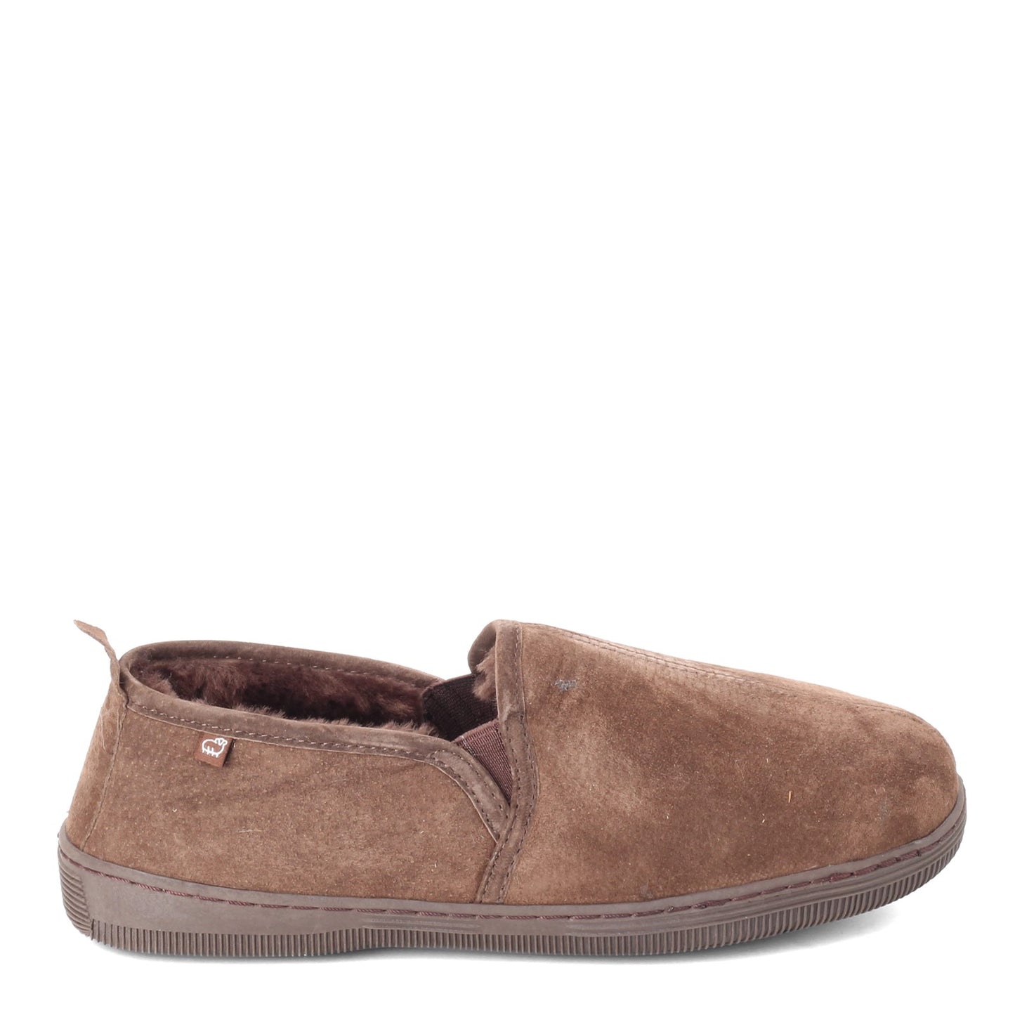 Peltz Shoes Men's Lamo Romeo Slipper CHOCOLATE P104M-CHC