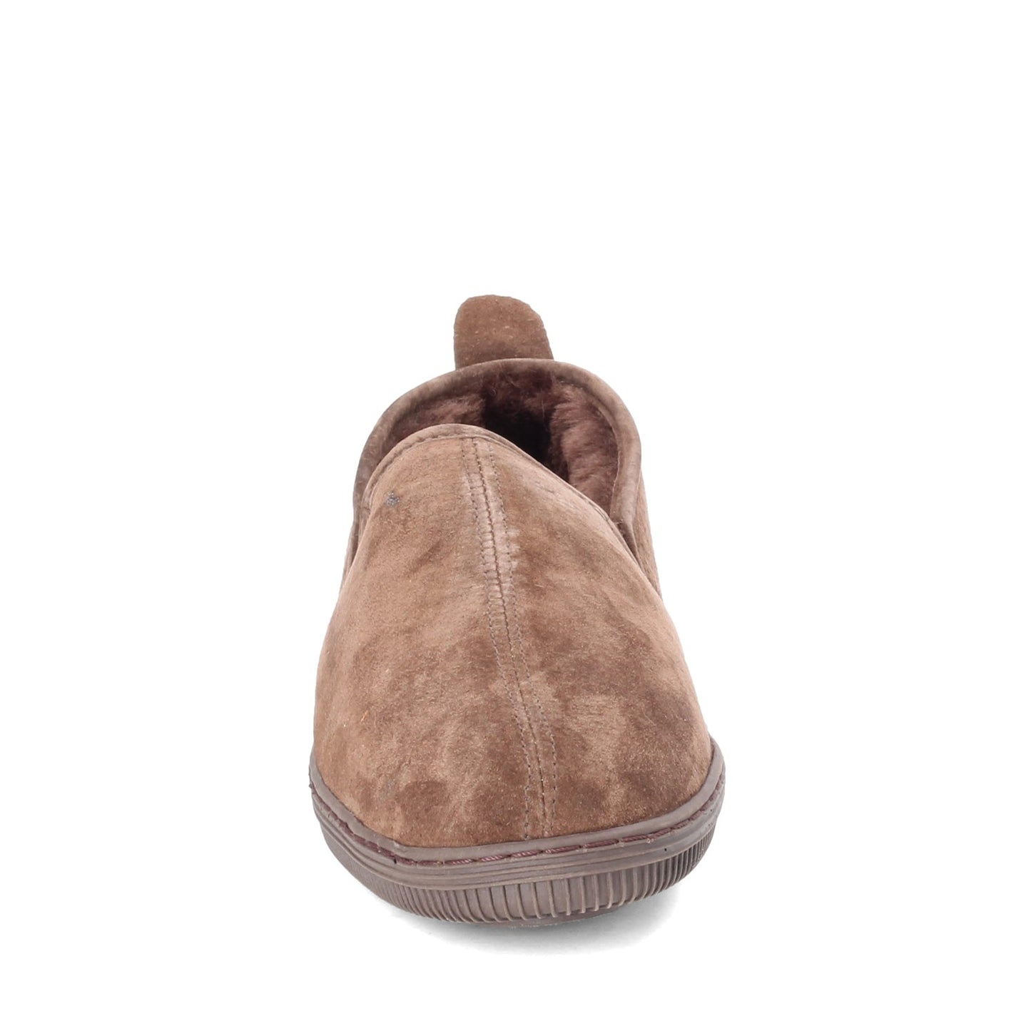 Peltz Shoes Men's Lamo Romeo Slipper CHOCOLATE P104M-CHC