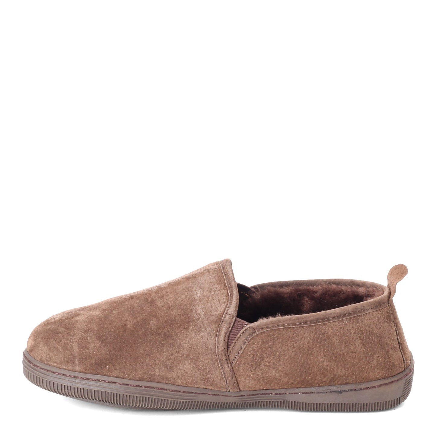 Peltz Shoes Men's Lamo Romeo Slipper CHOCOLATE P104M-CHC
