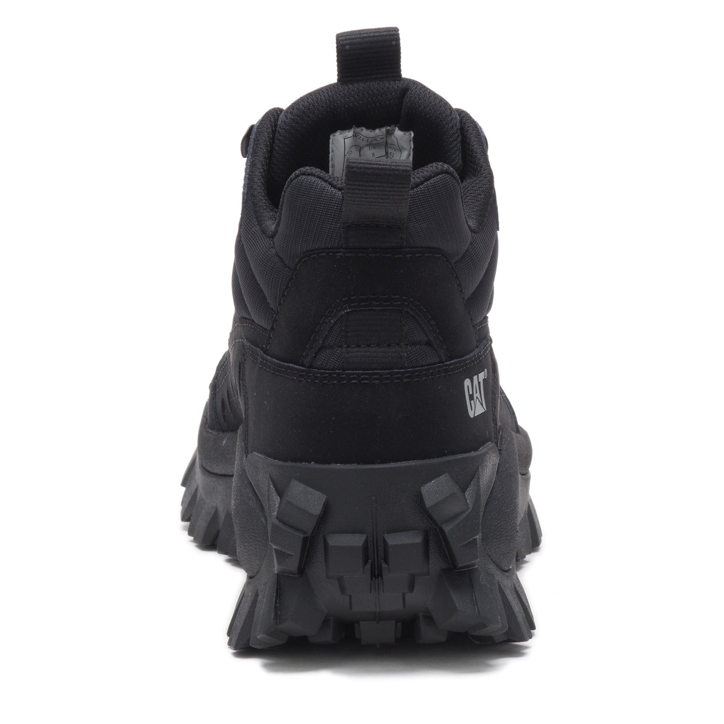 Peltz Shoes Unisex Caterpillar Intruder Mid Trainer Sneaker BLACK P110457