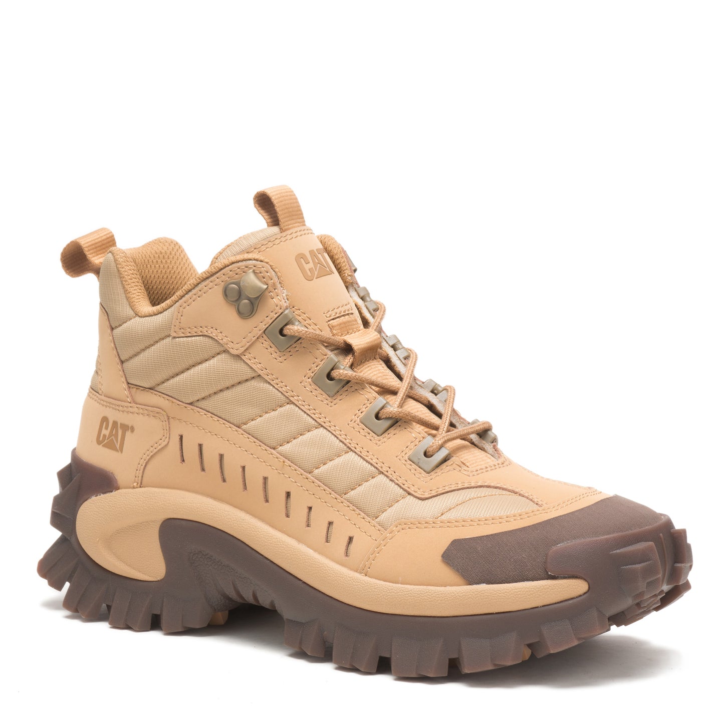 Peltz Shoes Unisex Caterpillar Intruder Mid Trainer Sneaker TAFFY P110470