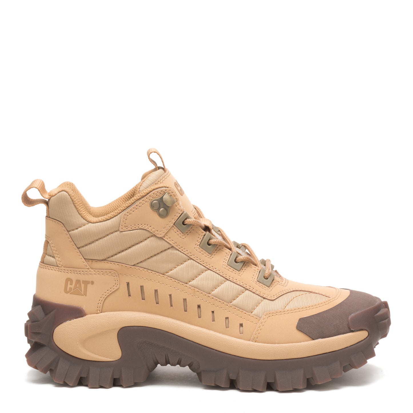 Peltz Shoes Unisex Caterpillar Intruder Mid Trainer Sneaker TAFFY P110470