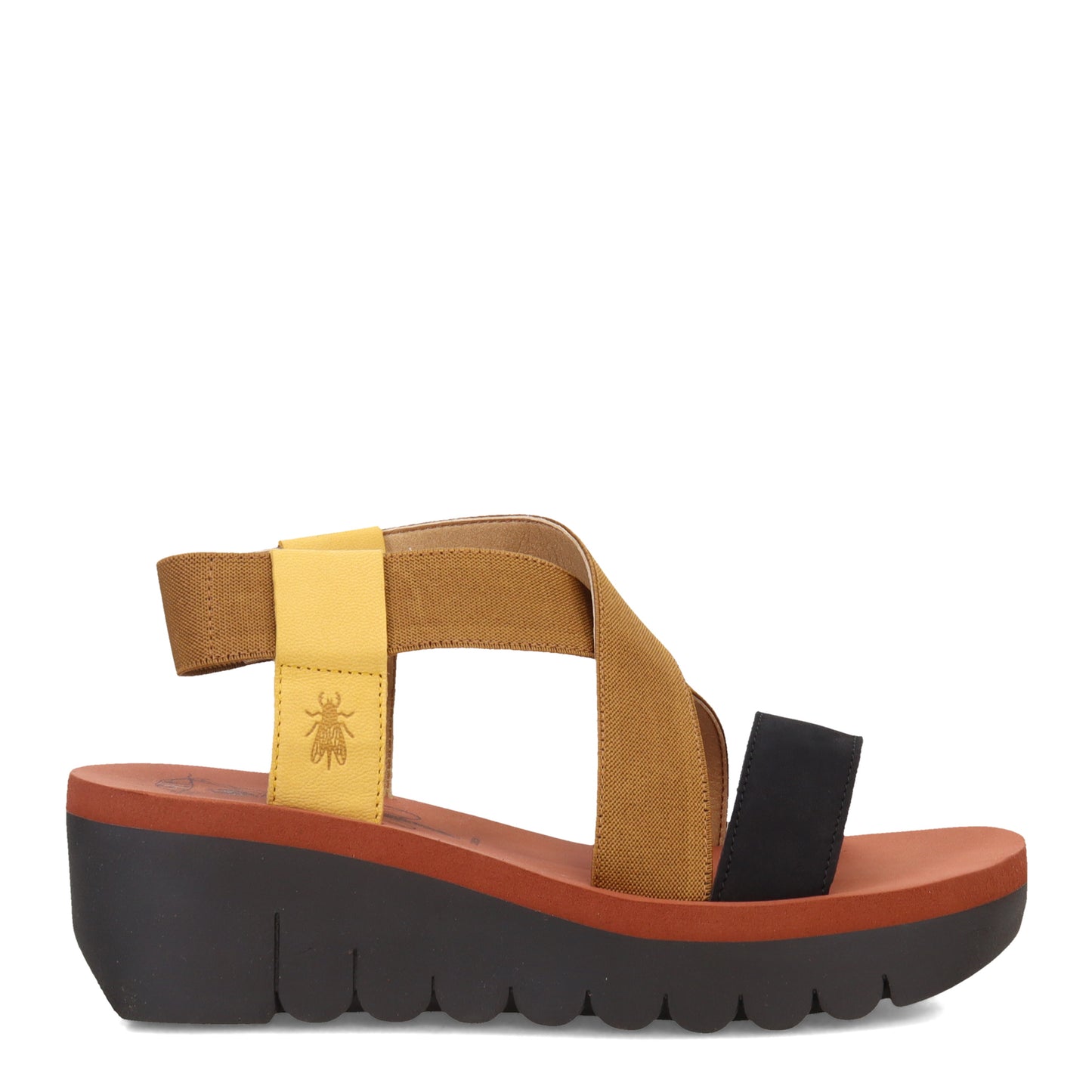 Peltz Shoes Women's Fly Lodon Yaby Sandal BUMBLEBEE P144922-002