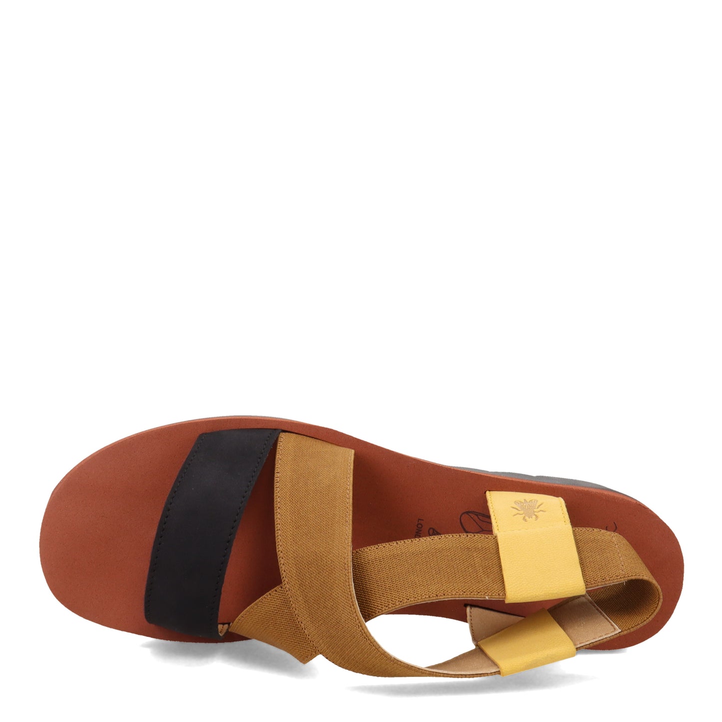 Peltz Shoes Women's Fly Lodon Yaby Sandal BUMBLEBEE P144922-002