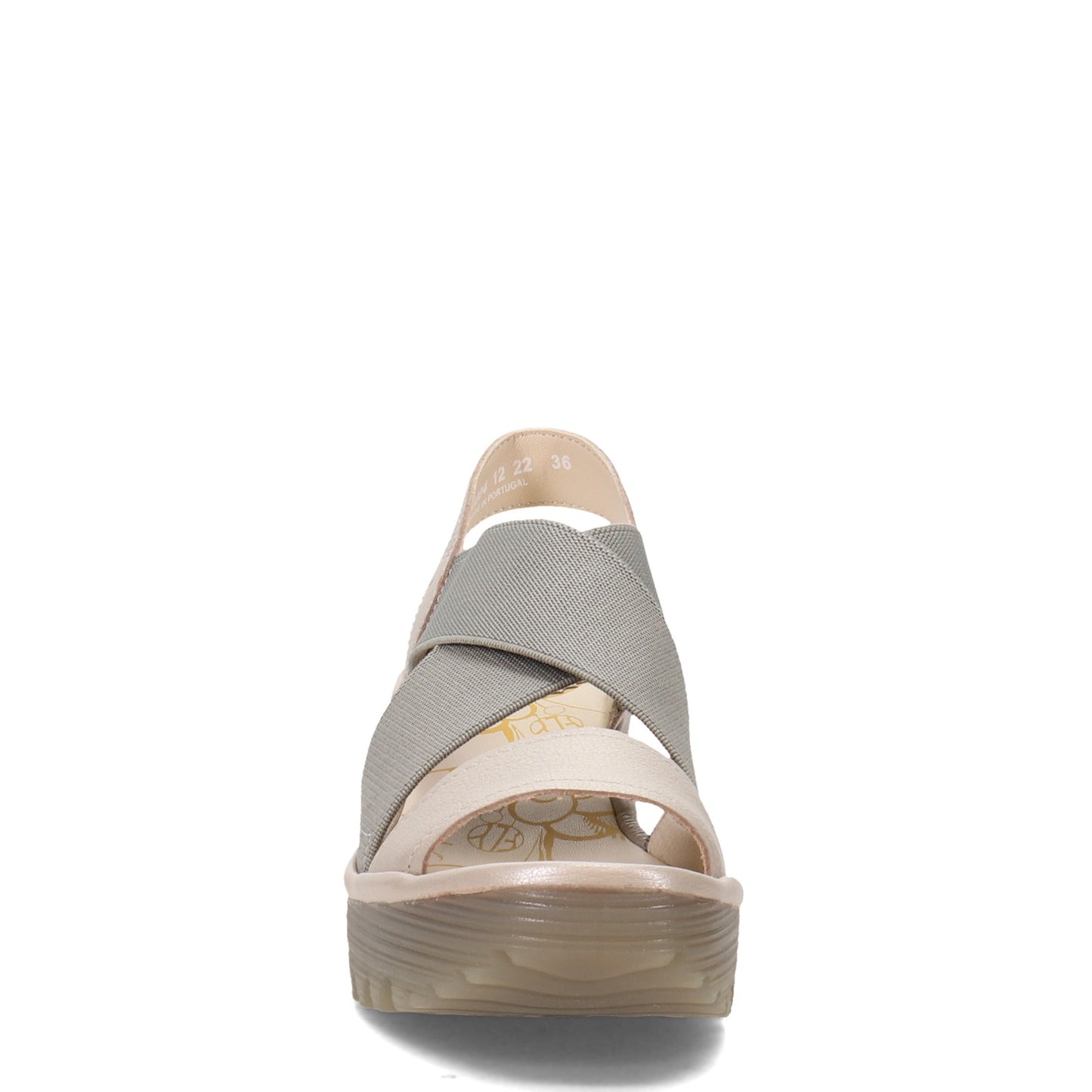 Peltz Shoes Women's Fly London Yaji Sandal PEARL P500888-004