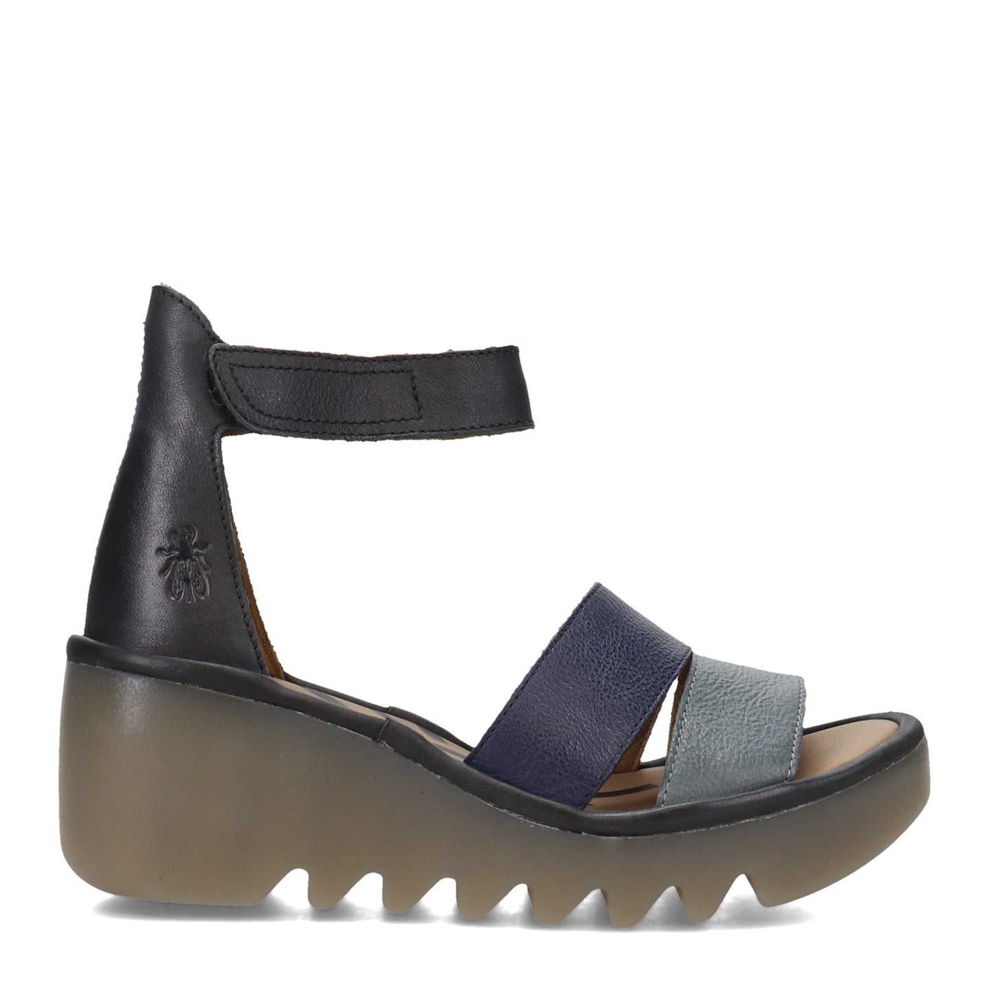 Peltz Shoes Women's Fly London Bono Sandal GREY SLATE P501290-004