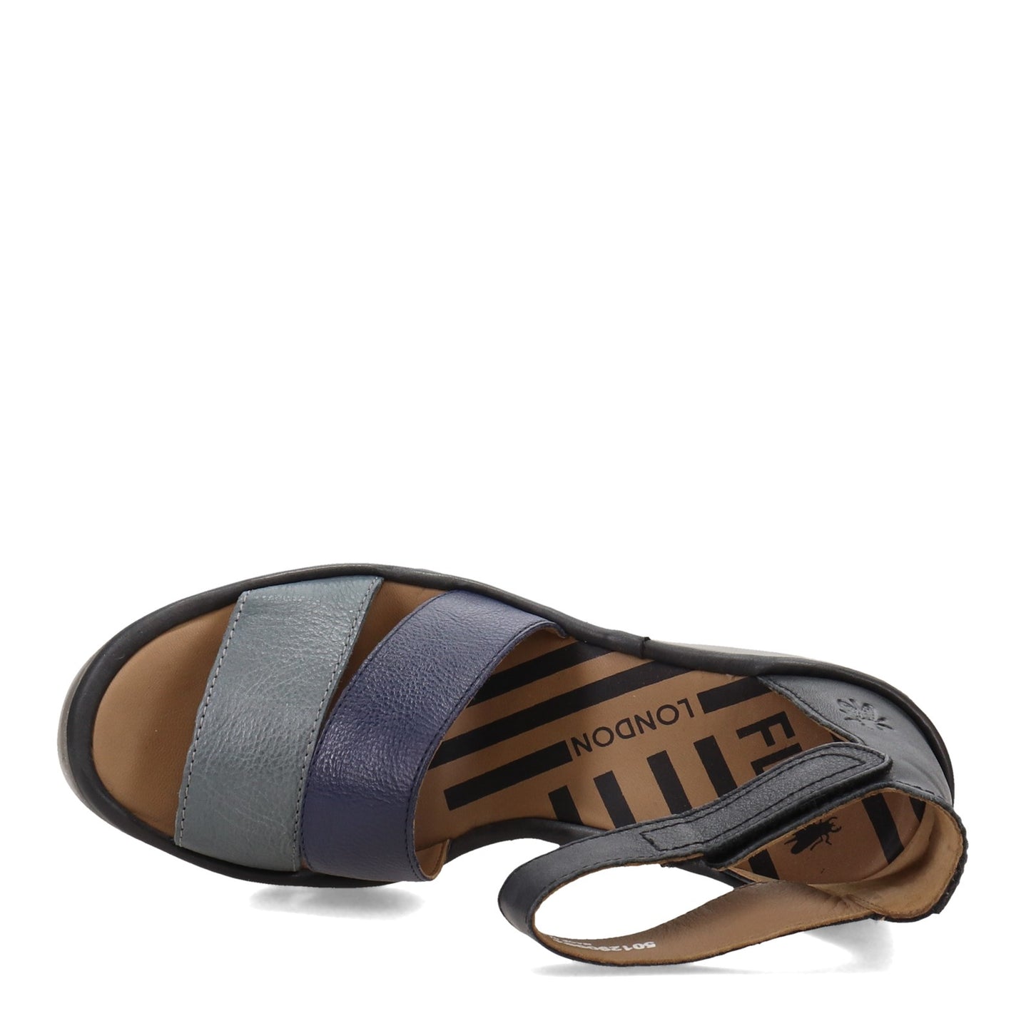 Peltz Shoes Women's Fly London Bono Sandal GREY SLATE P501290-004