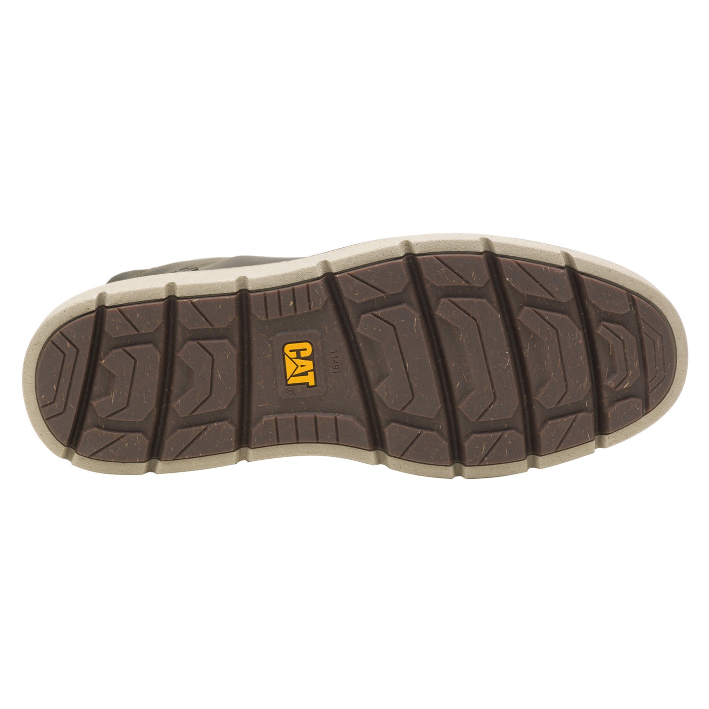 Peltz Shoes Men's Caterpillar Covert Mid WP Work Boot OLIVE P725466