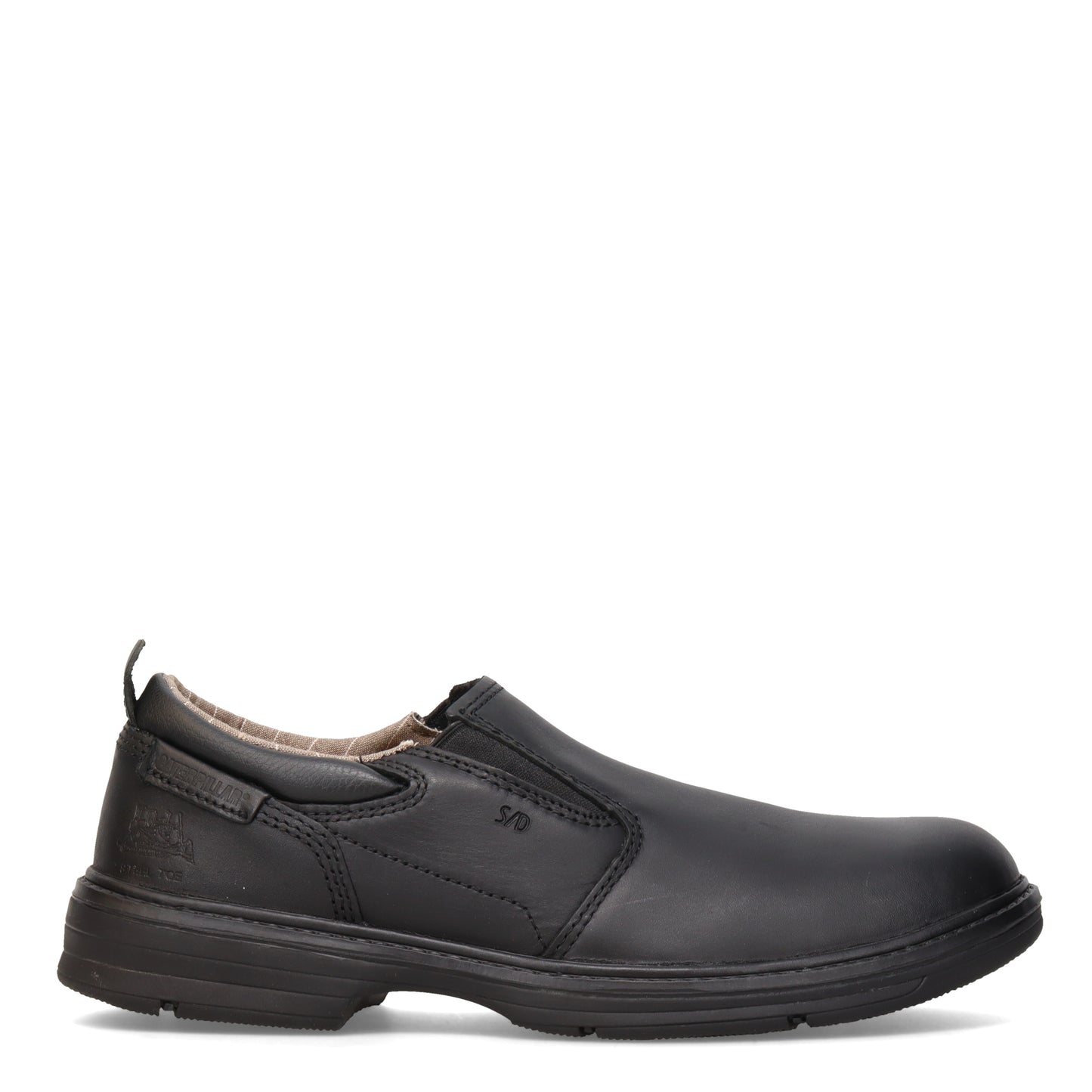 Peltz Shoes Men's Caterpillar Conclude Steel Toe Work Shoe Black P90098