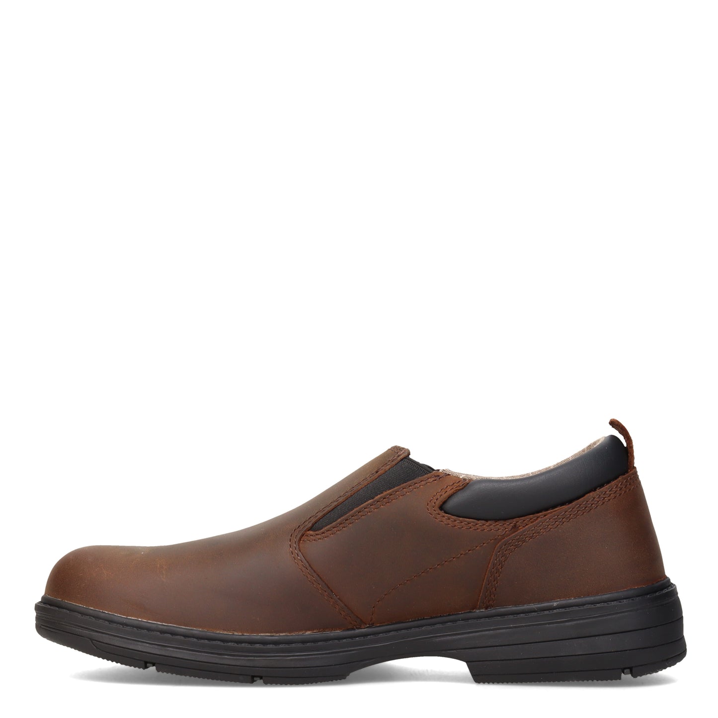 Peltz Shoes Men's Caterpillar Conclude Steel Toe Work Shoe Dark Brown P90100