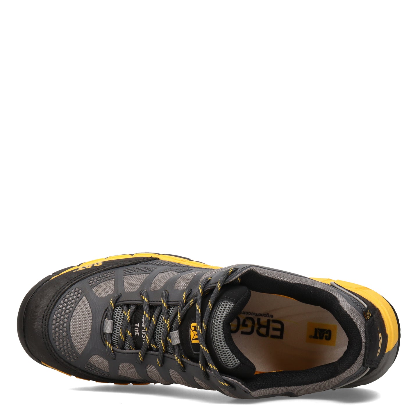 Peltz Shoes Men's Caterpillar Streamline Comp Toe SD Work Shoe Grey P90594
