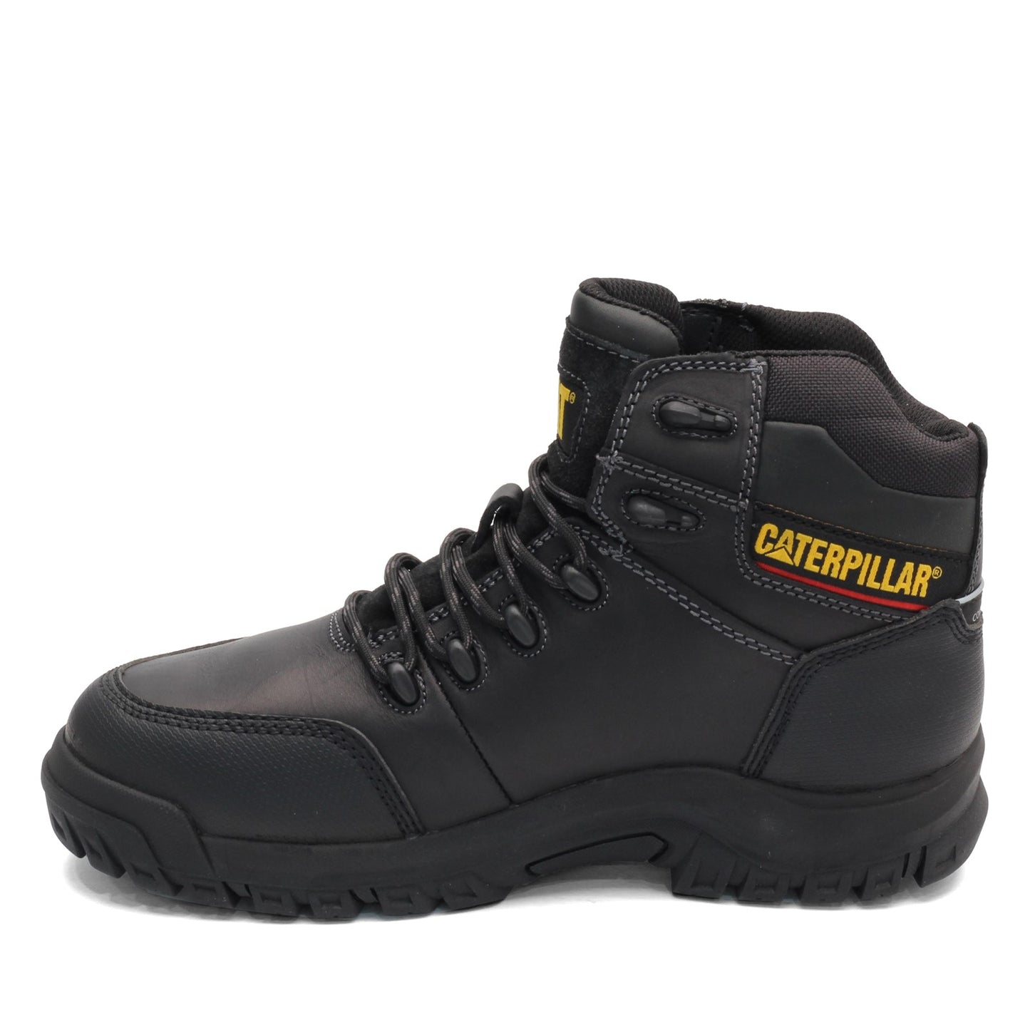 Peltz Shoes Men's Caterpillar Resorption Work Boot BLACK P90976