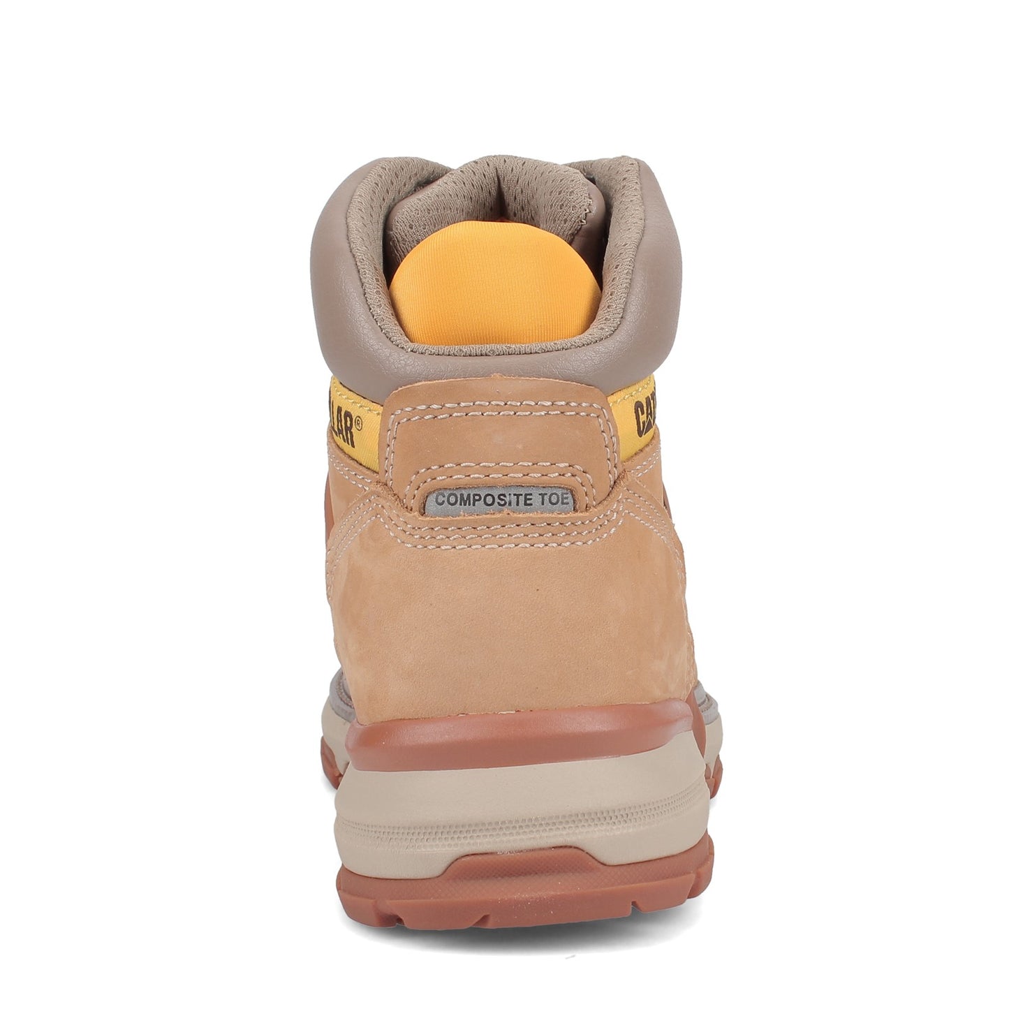 Peltz Shoes Men's Caterpillar Excavator Superlite Waterproof Nano Toe Work Boot HONEY P91196