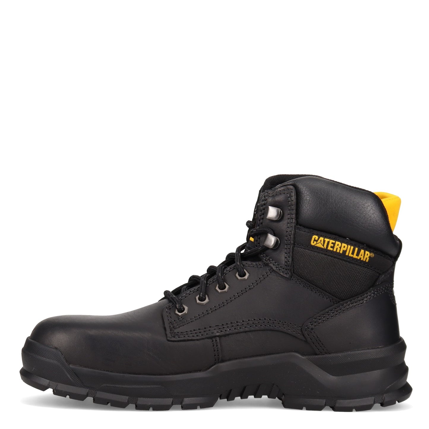 Peltz Shoes Men's Caterpillar Mobilize Alloy Toe Work Boot BLACK P91267