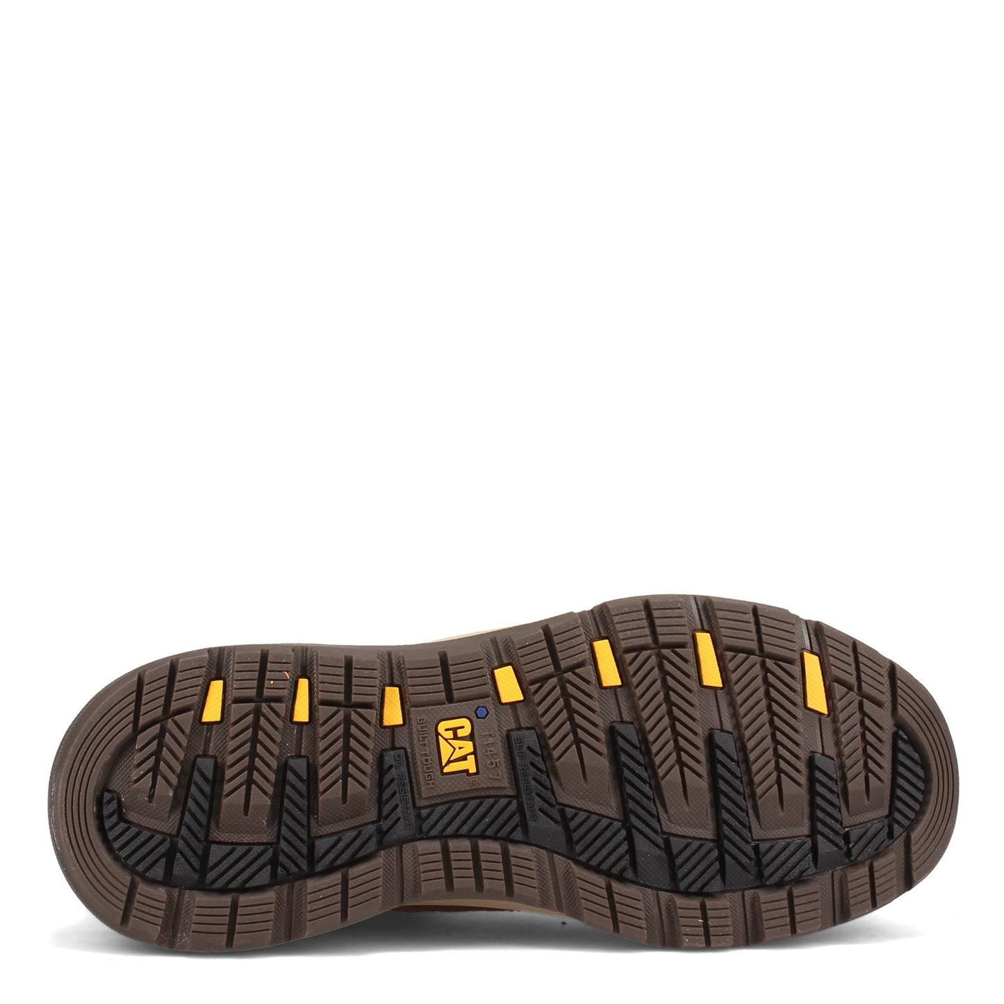 Peltz Shoes Men's Caterpillar Provoke Mid Alloy Toe Work Boot CHOCOLATE P91295