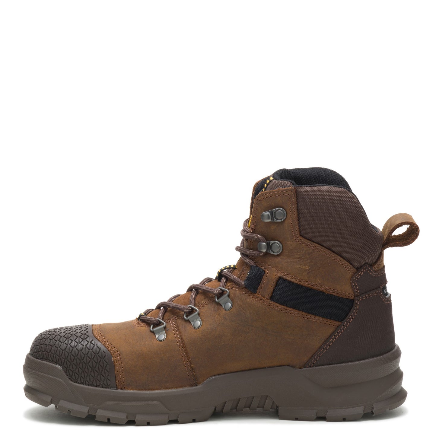 Peltz Shoes Men's Caterpillar Accomplice X WP ST Work Boot BROWN P91331