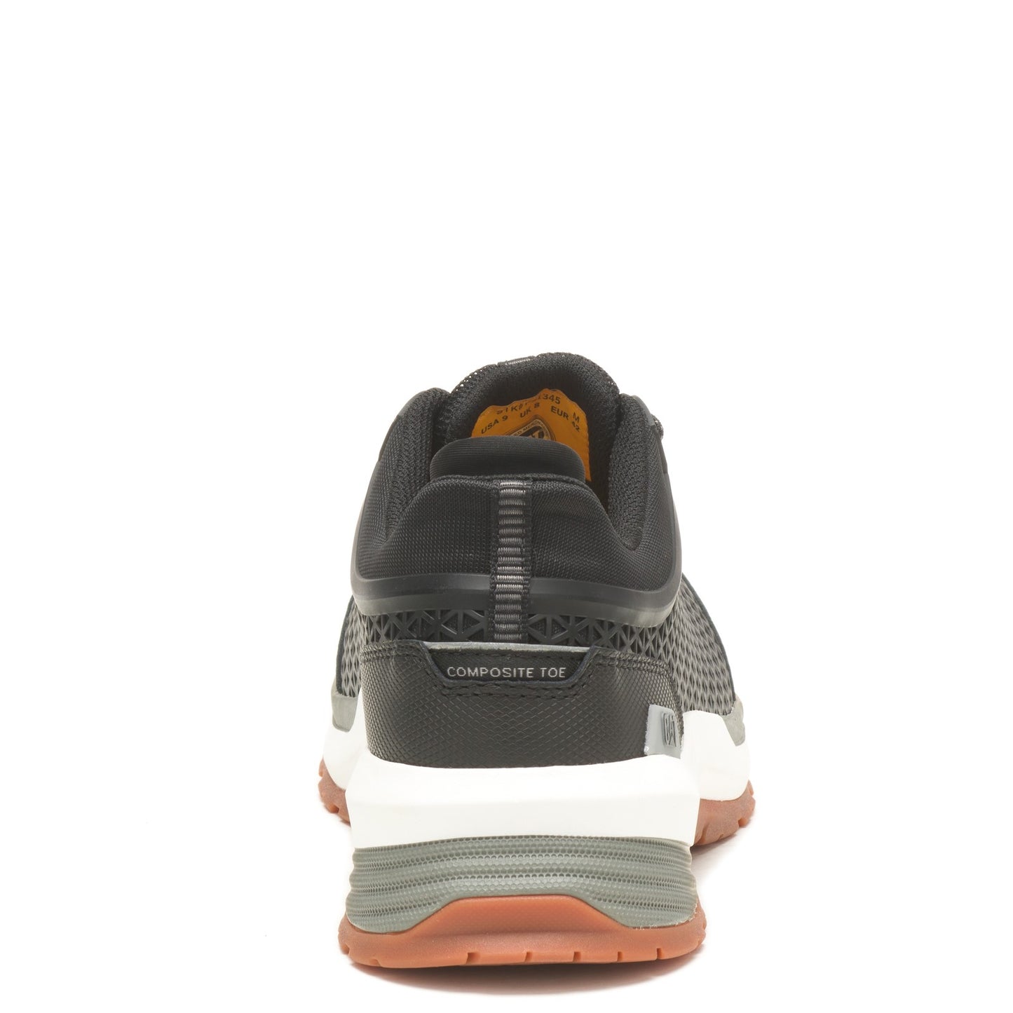 Peltz Shoes Men's Caterpillar Streamline 2.0 Comp Toe Work Shoe BLACK / WHITE P91345
