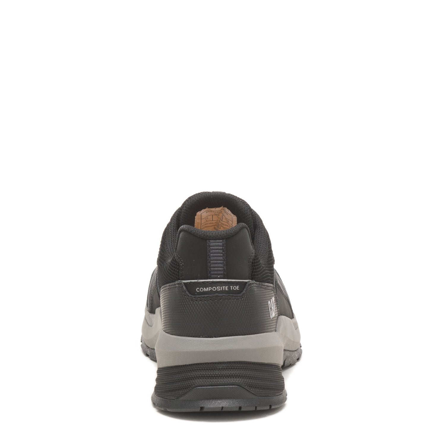 Peltz Shoes Men's Caterpillar Streamline 2.0 Comp Toe Work Shoe BLACK P91352