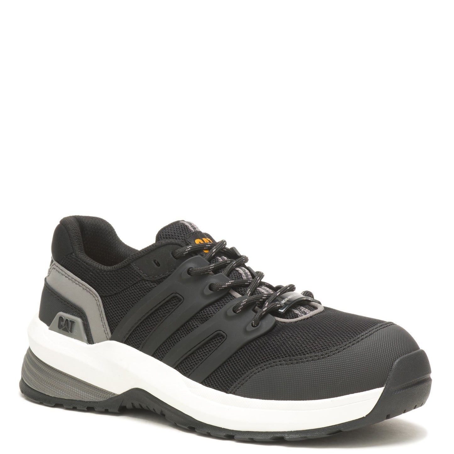Peltz Shoes Women's Caterpillar Streamline 2.0 Comp Toe Work Shoe BLACK / WHITE P91356