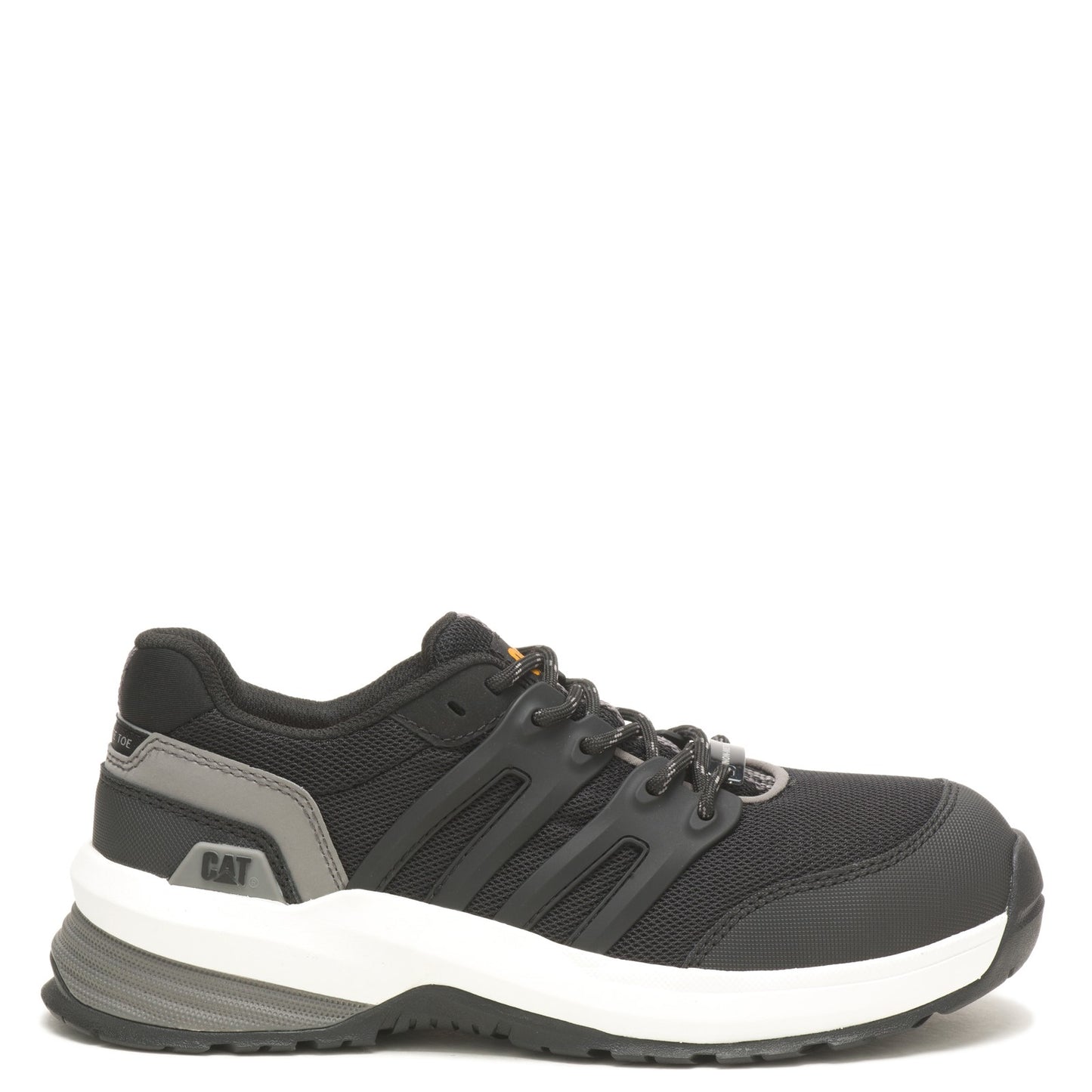 Peltz Shoes Women's Caterpillar Streamline 2.0 Comp Toe Work Shoe BLACK / WHITE P91356