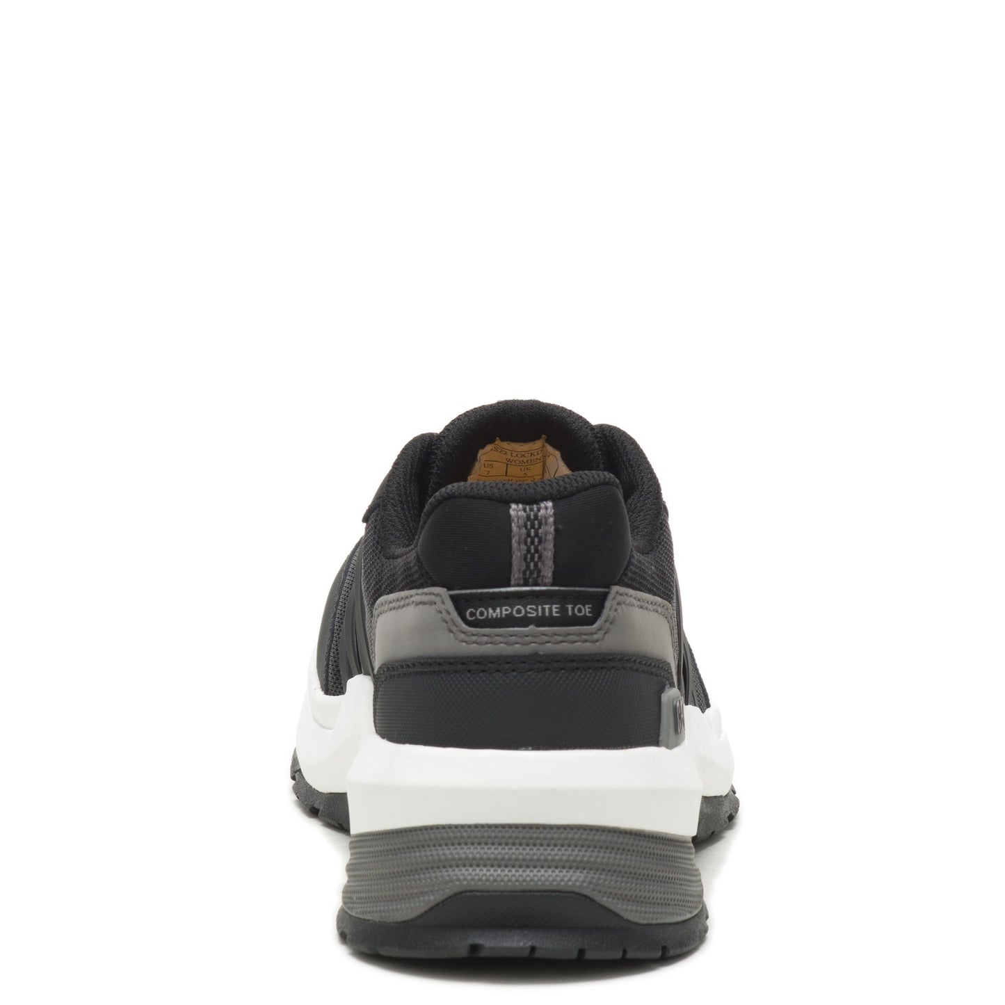 Peltz Shoes Women's Caterpillar Streamline 2.0 Comp Toe Work Shoe BLACK / WHITE P91356