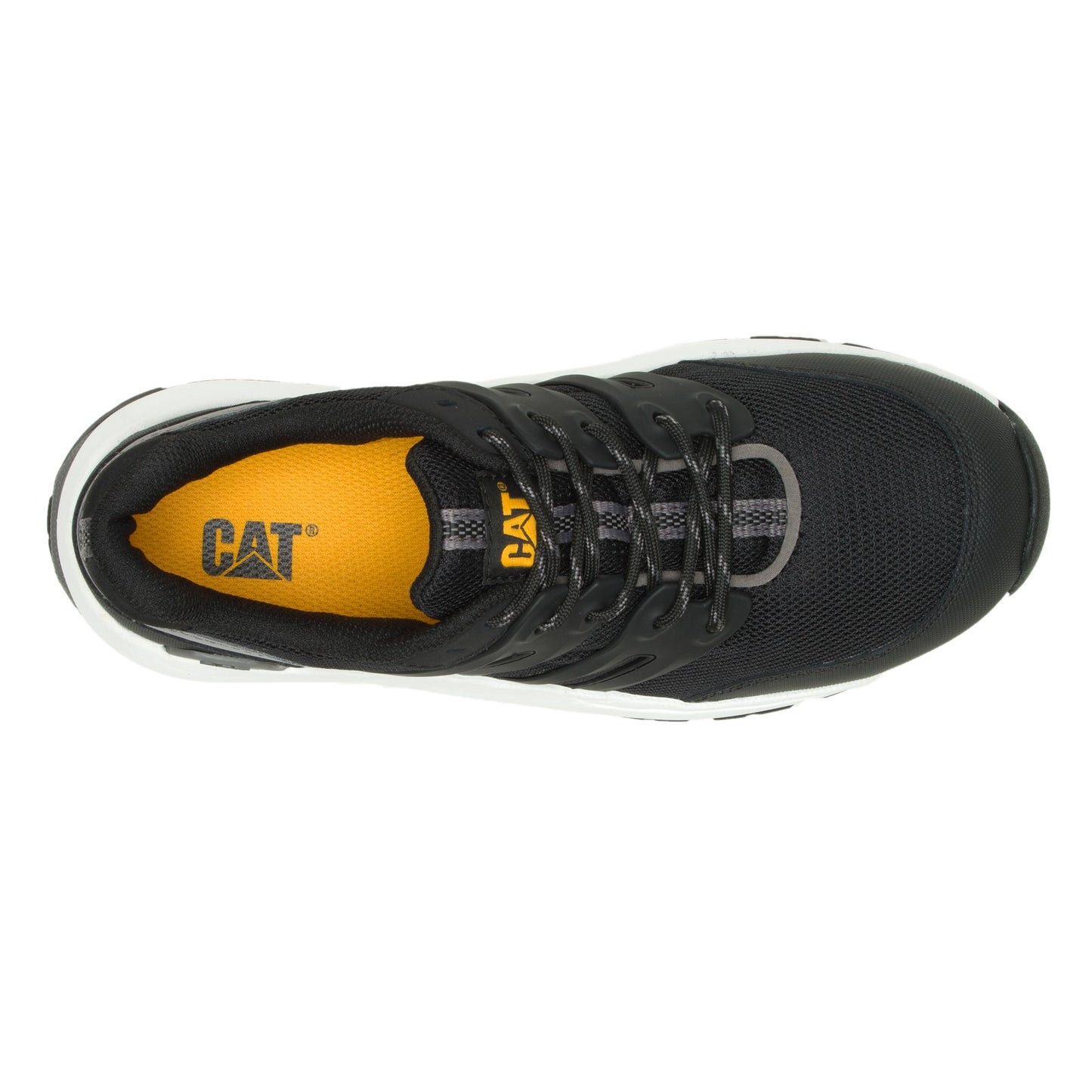 Peltz Shoes Women's Caterpillar Streamline 2.0 Comp Toe Work Shoe BLACK / WHITE P91356