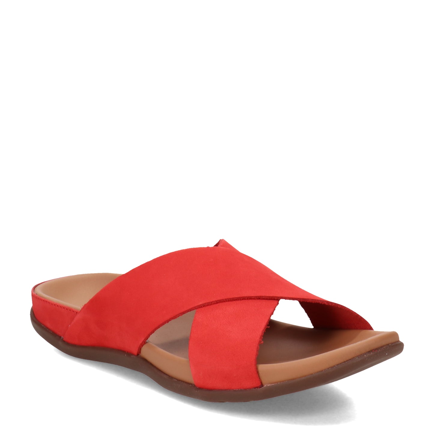 Peltz Shoes Women's Strive Palma Sandal SCARLET PALMA-SCARLET