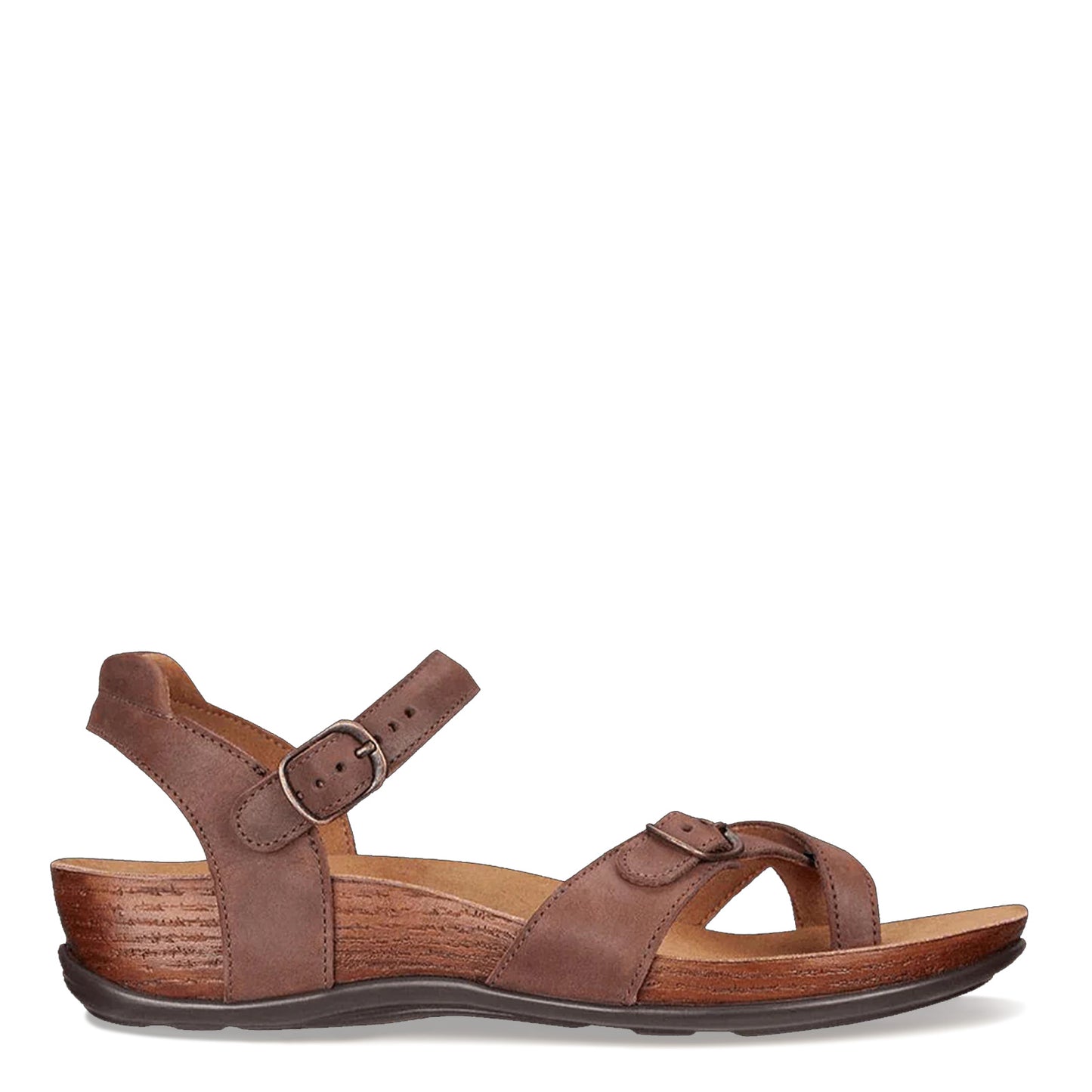 Peltz Shoes Women's SAS Pampa Sandal CHOCOLATE PAMPA CHOC