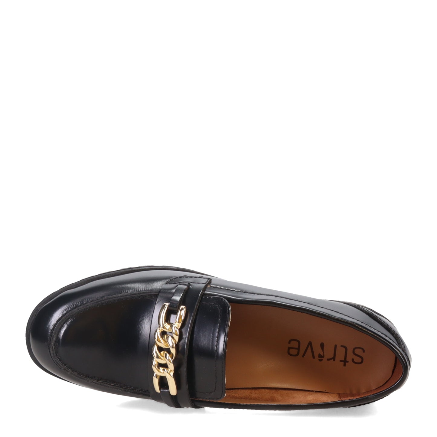 Peltz Shoes Women's Strive Paris Loafer Black Patent PARIS-BLACKP