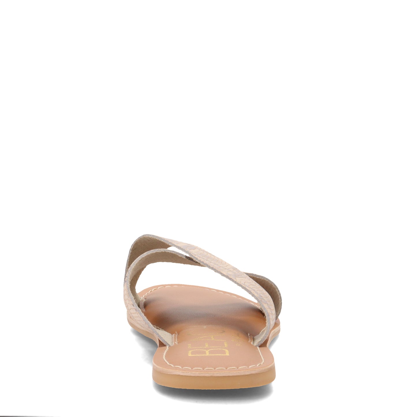 Peltz Shoes Women's Beach By Matisse Pebble Slide Sandal NATURAL PYTHON PEBBLE-NATURAL
