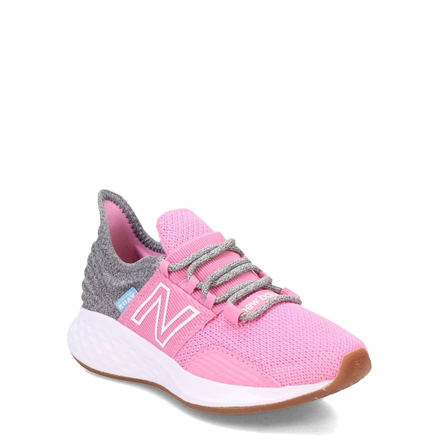 Peltz Shoes Girl's New Balance Fresh Foam Roav Running Shoe - Little Kid PINK PEROVTC