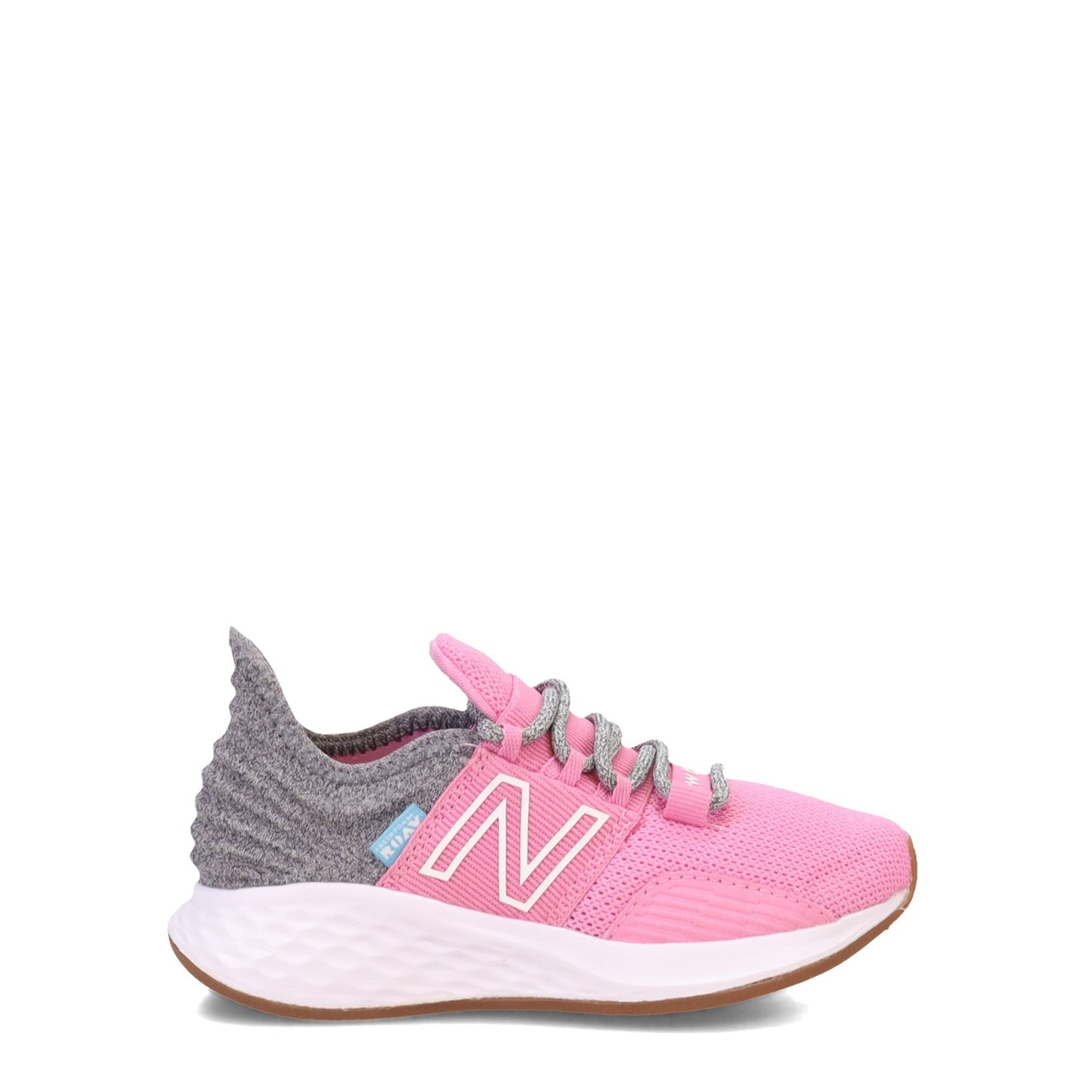 Peltz Shoes Girl's New Balance Fresh Foam Roav Running Shoe - Little Kid PINK PEROVTC