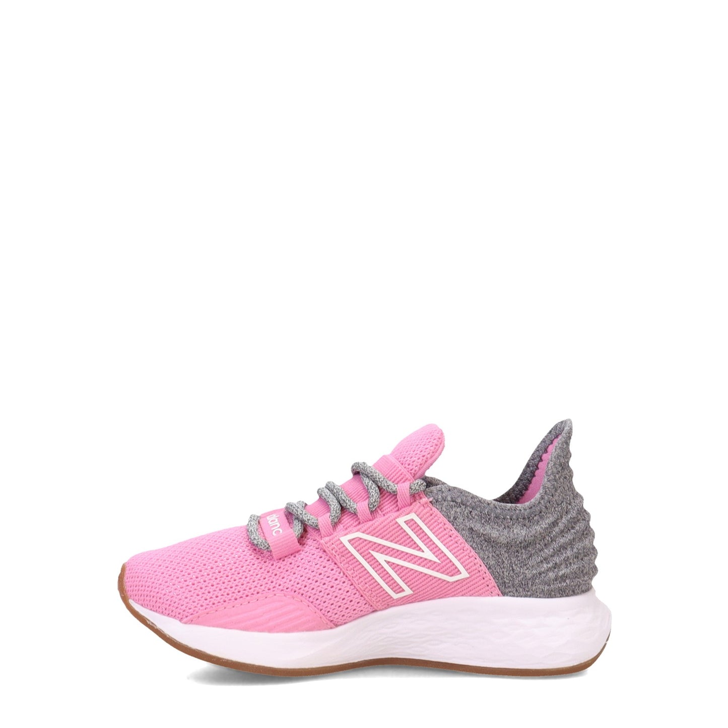Peltz Shoes Girl's New Balance Fresh Foam Roav Running Shoe - Little Kid PINK PEROVTC