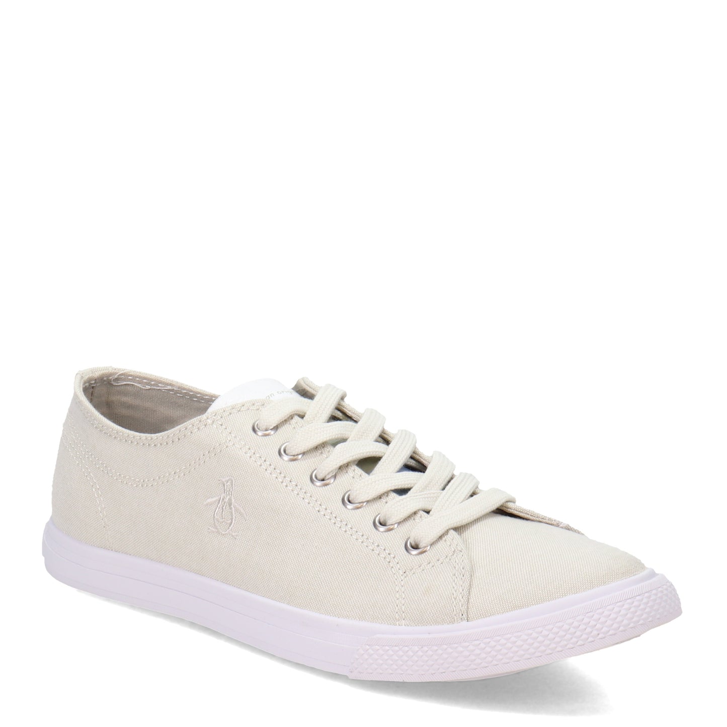 Peltz Shoes Men's Original Penguin Petey Stripe Sneaker GRAY PG00004-GY52