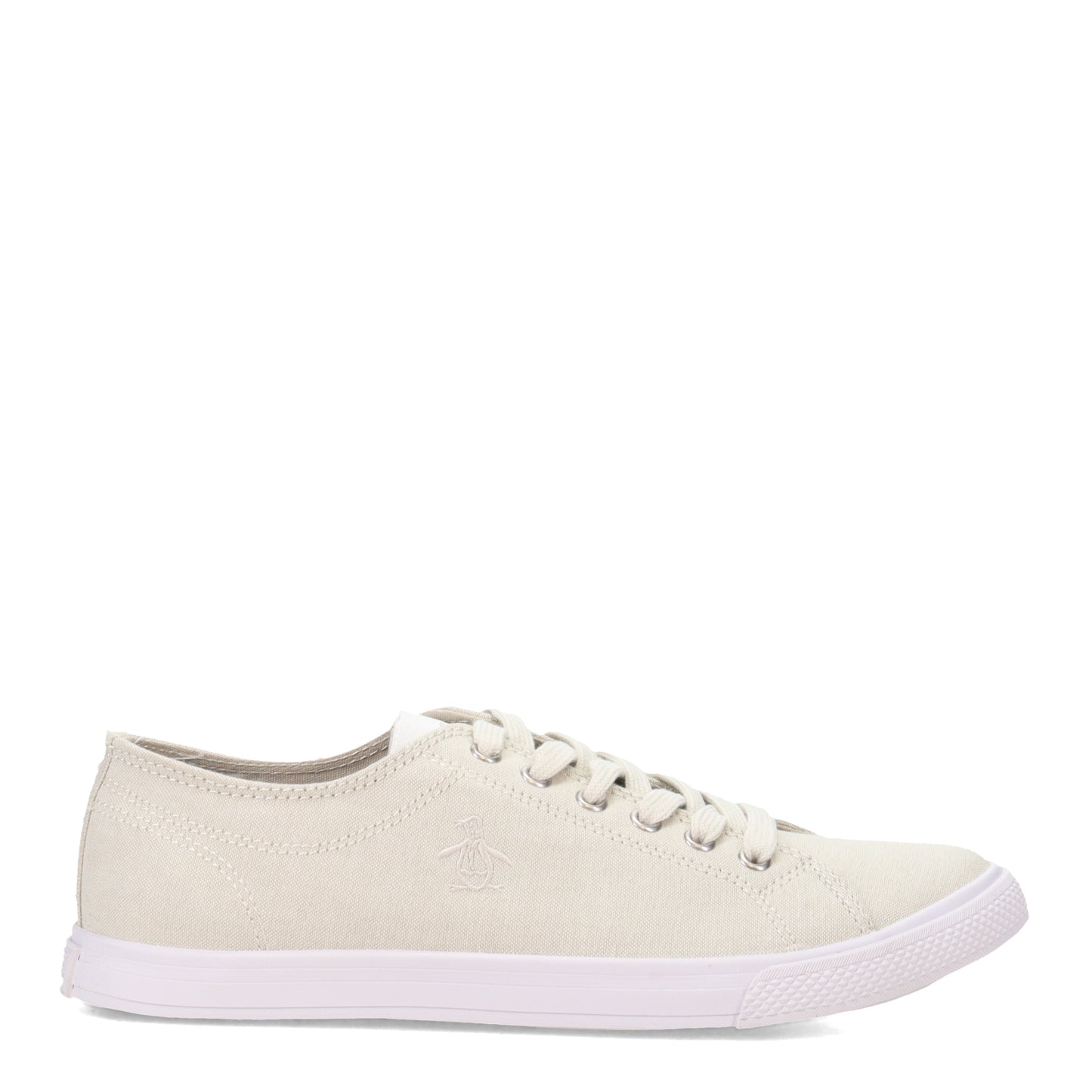 Peltz Shoes Men's Original Penguin Petey Stripe Sneaker GRAY PG00004-GY52